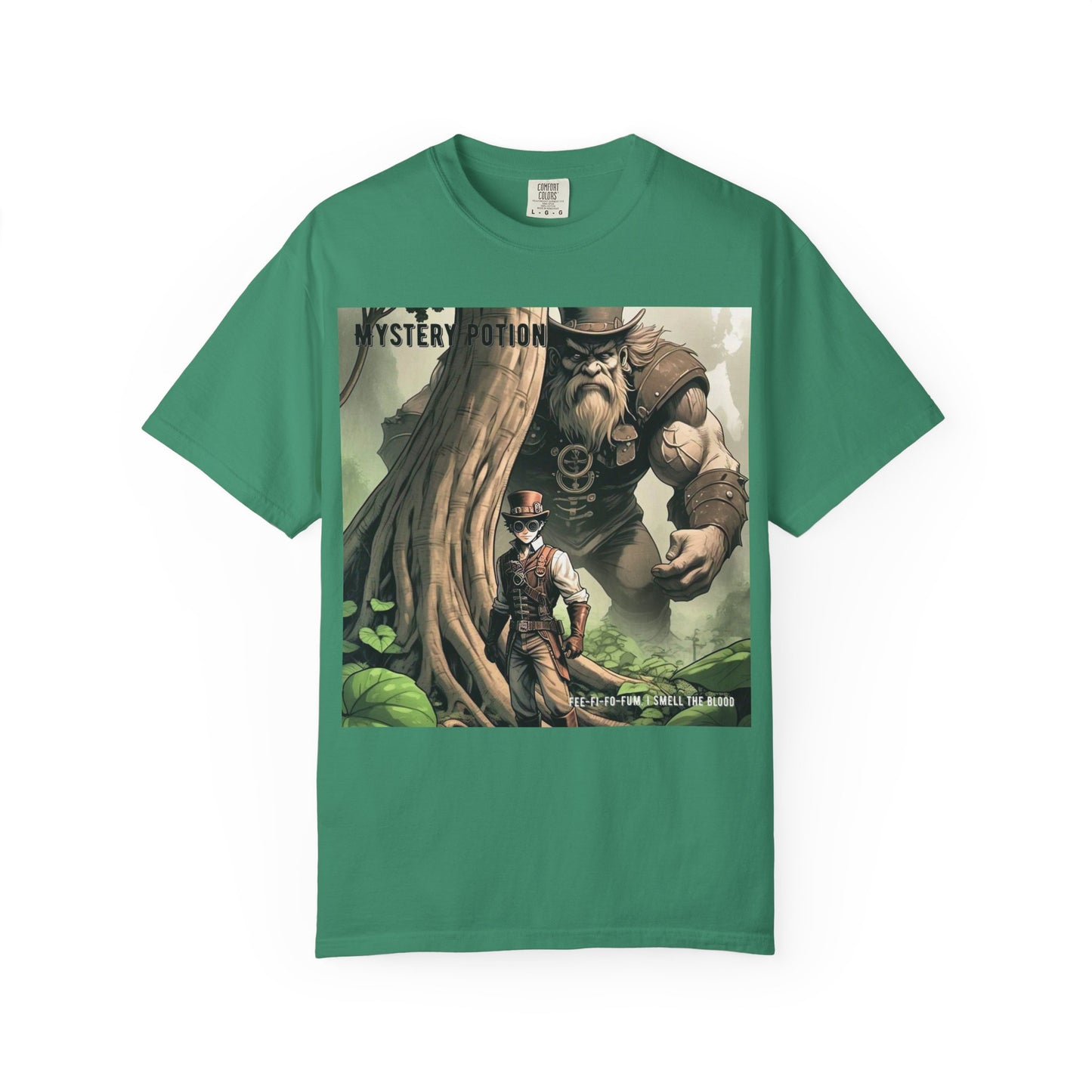 Mystery Potion Adventure T-Shirt, Fantasy Shirt, Unisex Graphic Tee, Gamer Gift, Nature Lover Gift, Cool T-Shirt for Events