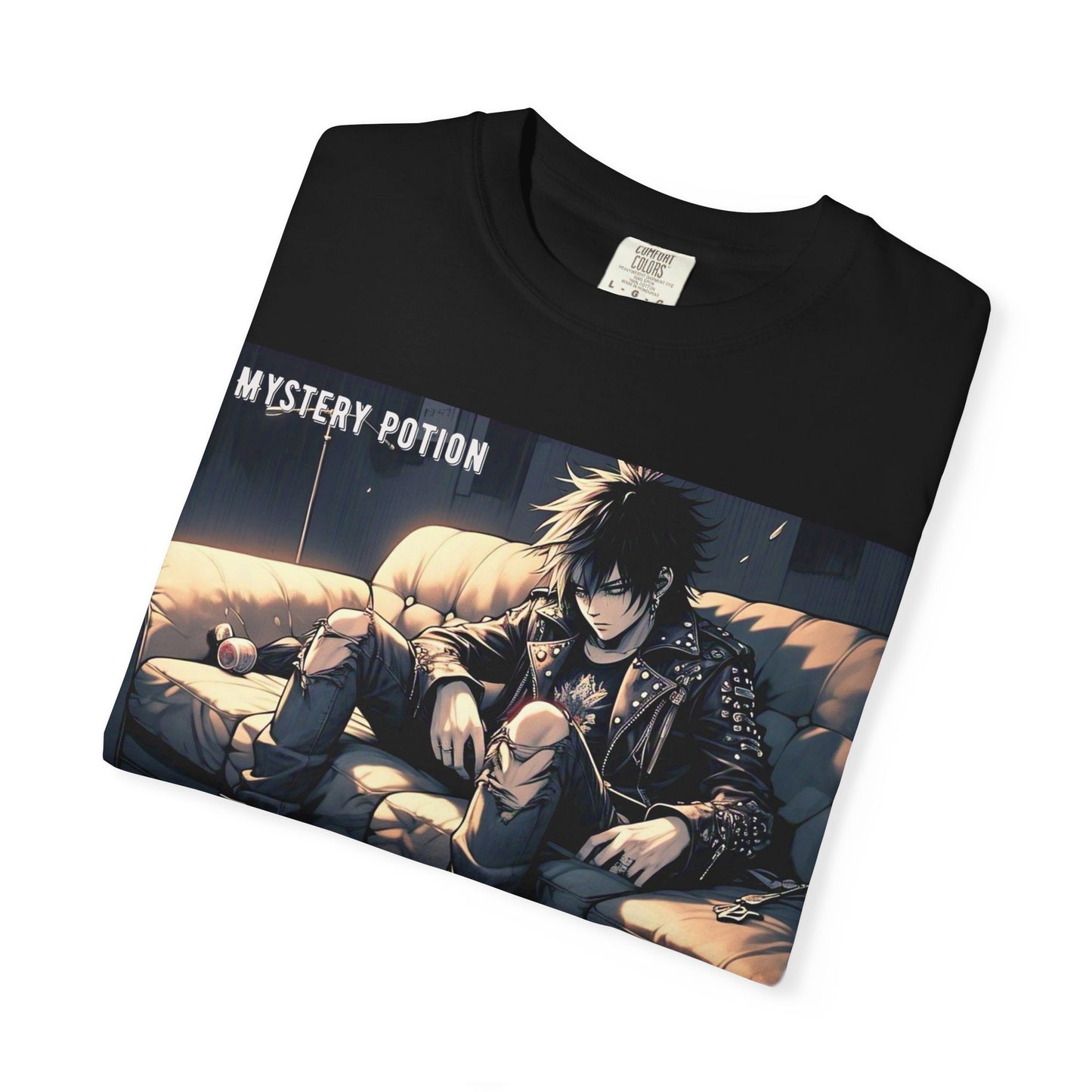 'Leave of Absence' by Mystery Potion Graphic T-Shirt, Unisex Casual Tee, Anime Merchandise, Gift for Fans, Streetwear Style