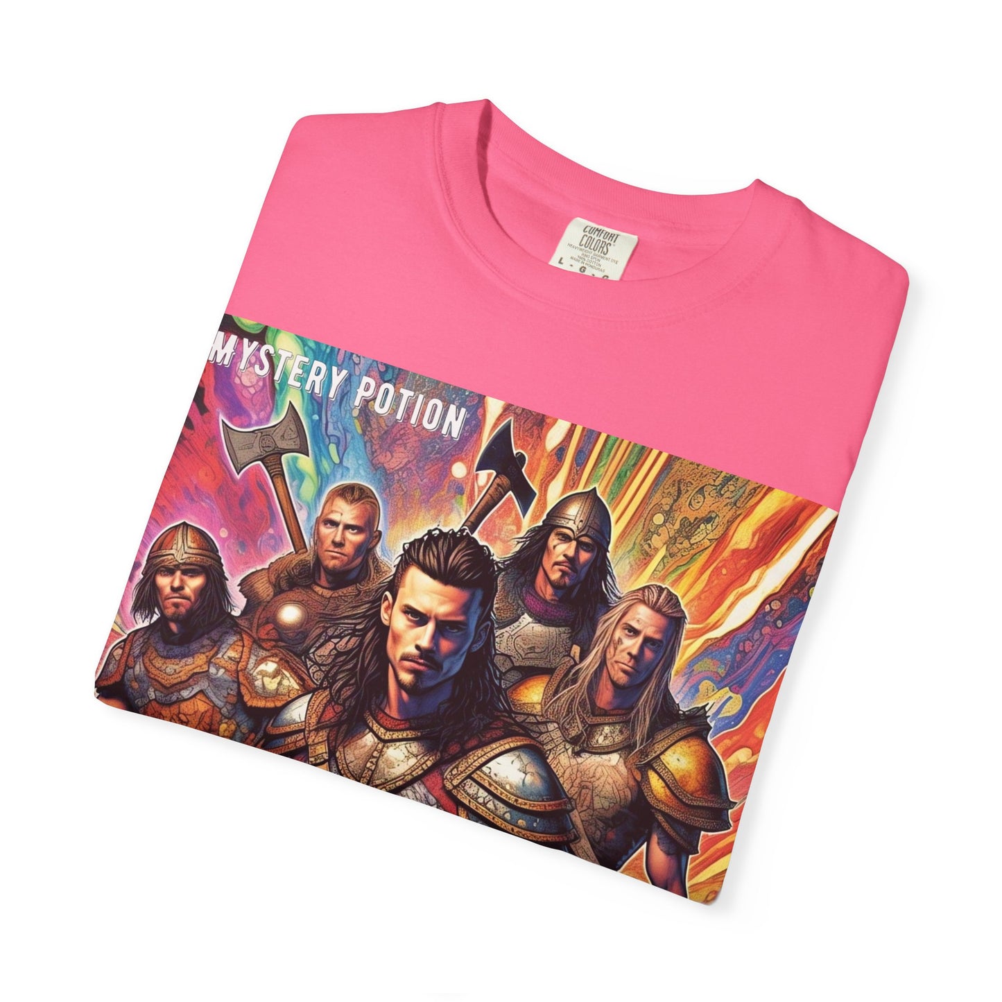 Viking-Themed Unisex T-Shirt, Adventure T-Shirt, Gaming Shirt, Mythology Tee, Fantasy Gift, Mystery Potion Shirt