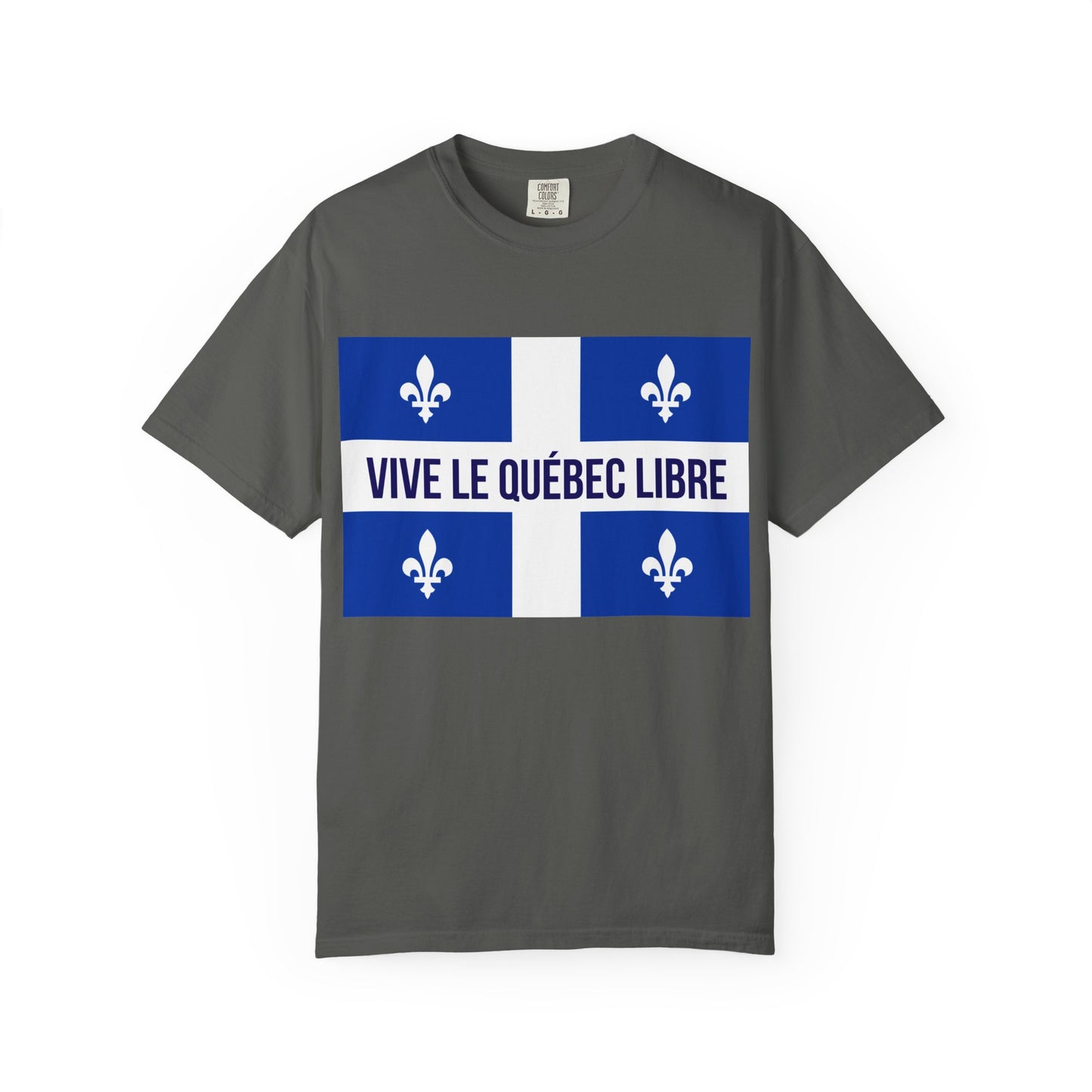 Vive le Québec Libre T-Shirt, Unisex Garment-Dyed Tee for Patriotic Celebrations, Canadian Pride Shirt, Quebec Independence Day [...]