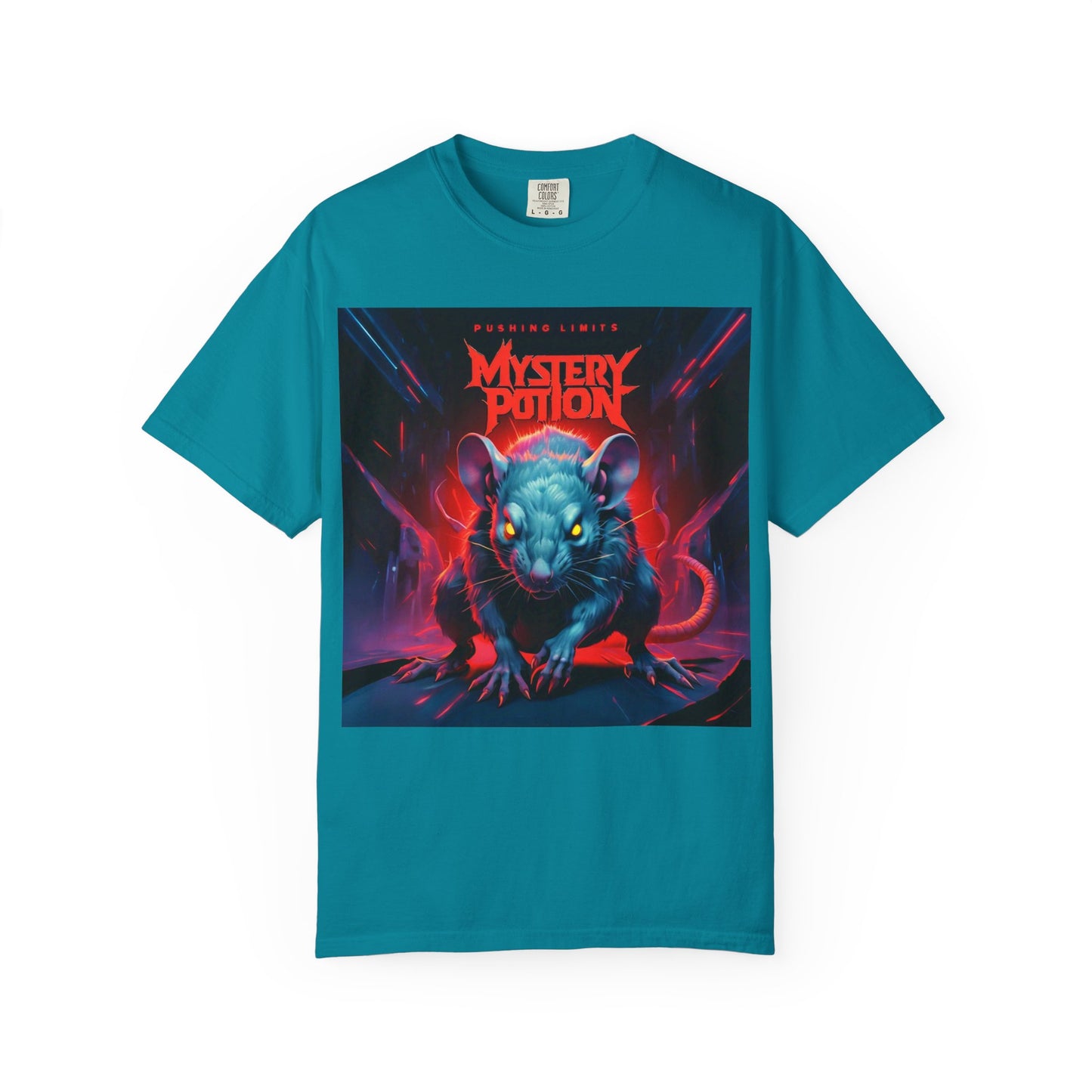 Pushing Limits by Mystery Potion T-Shirt, Unisex Graphic Tee, Unique Gift, Cool Casual Wear, Event Shirt, Fun Fashion Statement