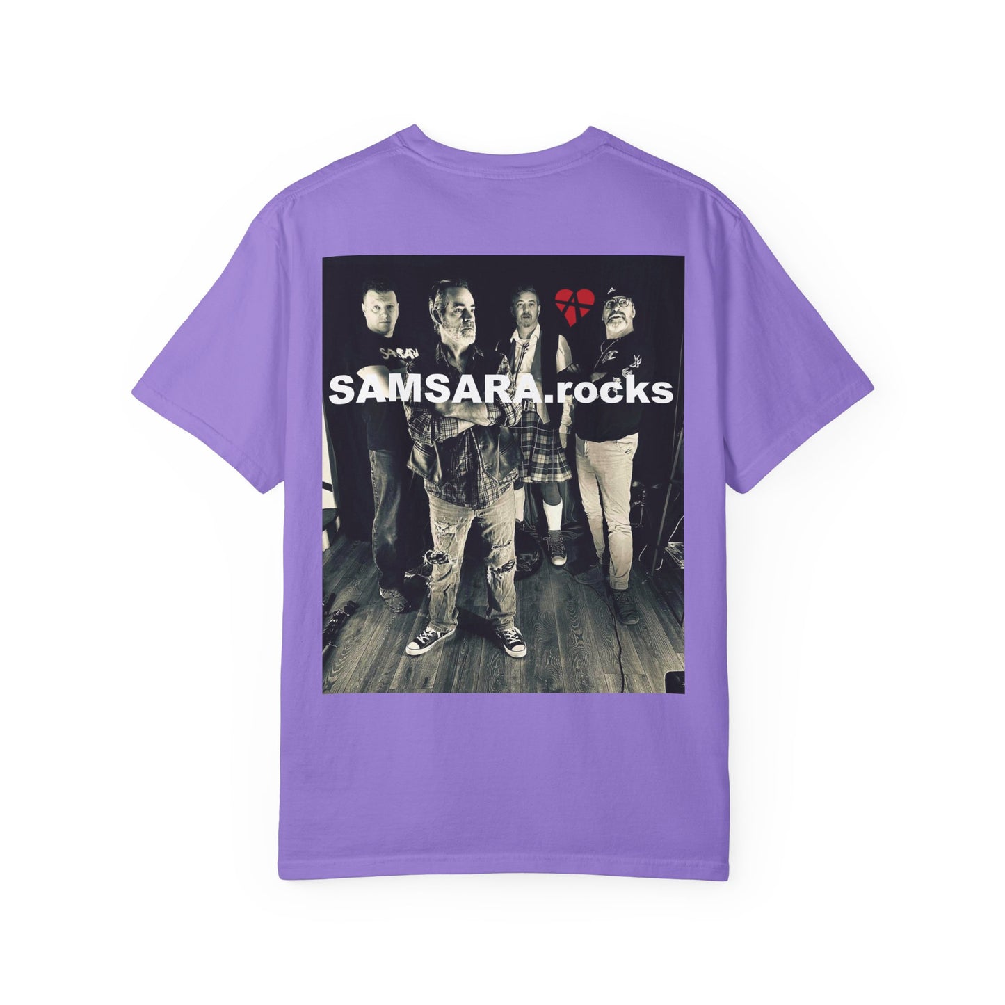 Samsara Rocks Unisex Music Graphic T-Shirt, Cool Band Tee, Vintage Concert Style, Perfect Gift for Music Lovers, Rock Festival Wear