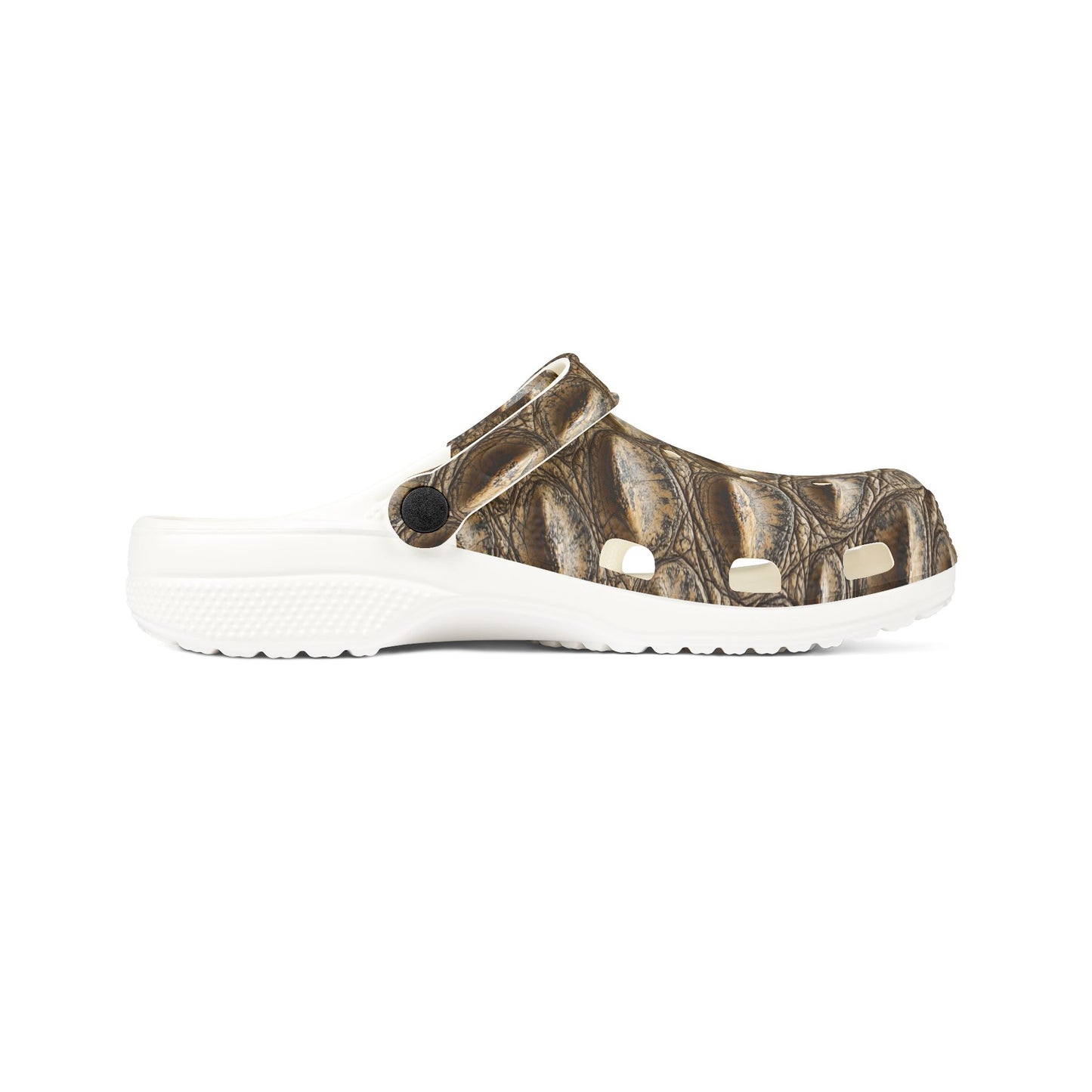 Aligator Skin Stylish EVA Foam Rubber Clogs, Trendy Casual Footwear, Ideal for Home & Outdoor, Perfect for Summer, Vacation & Gardening
