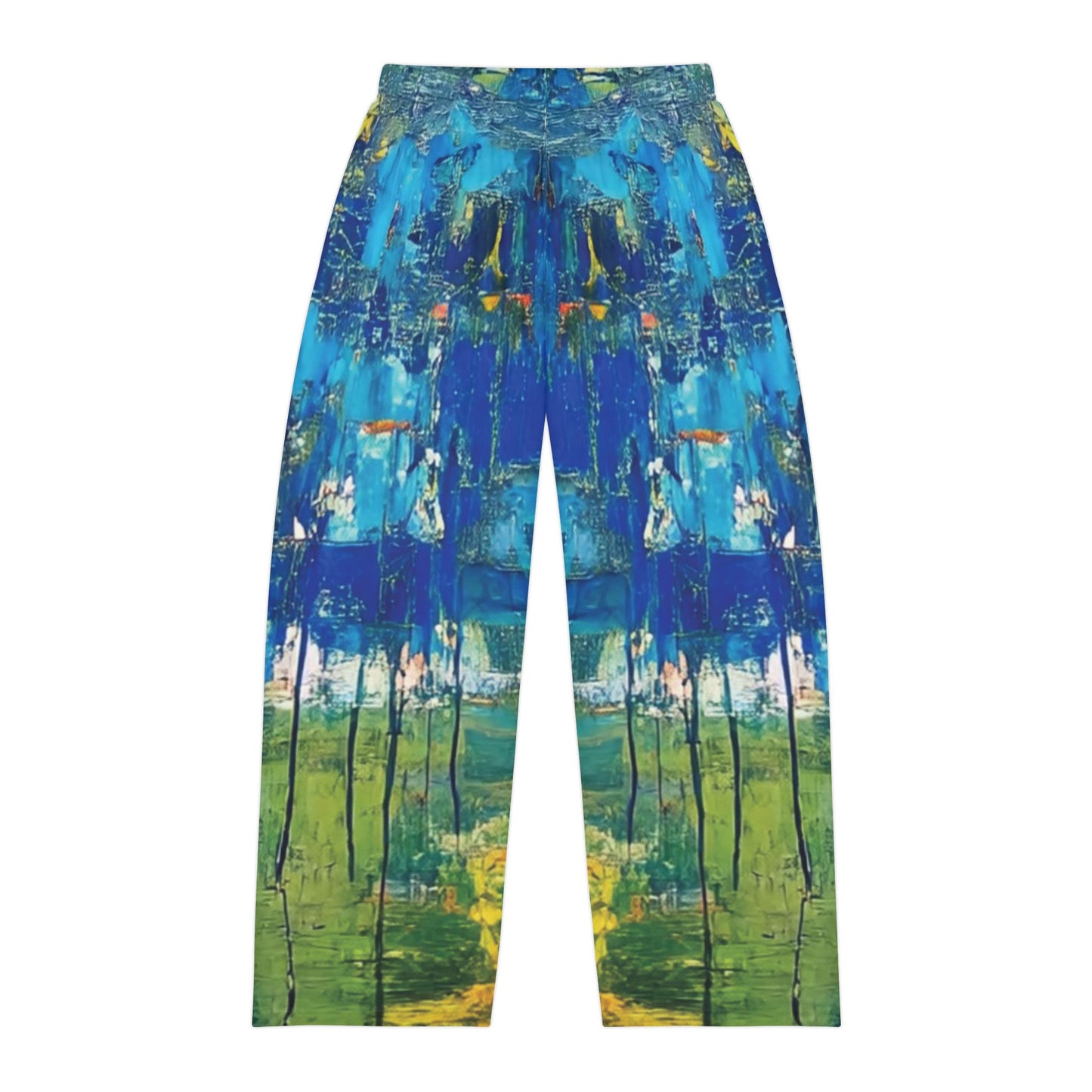 Vibrant Men's Pajama Pants, Abstract Art, Artistic Lounge Pants, Cozy Sleepwear, Unique Gift, Relaxing Nightwear
