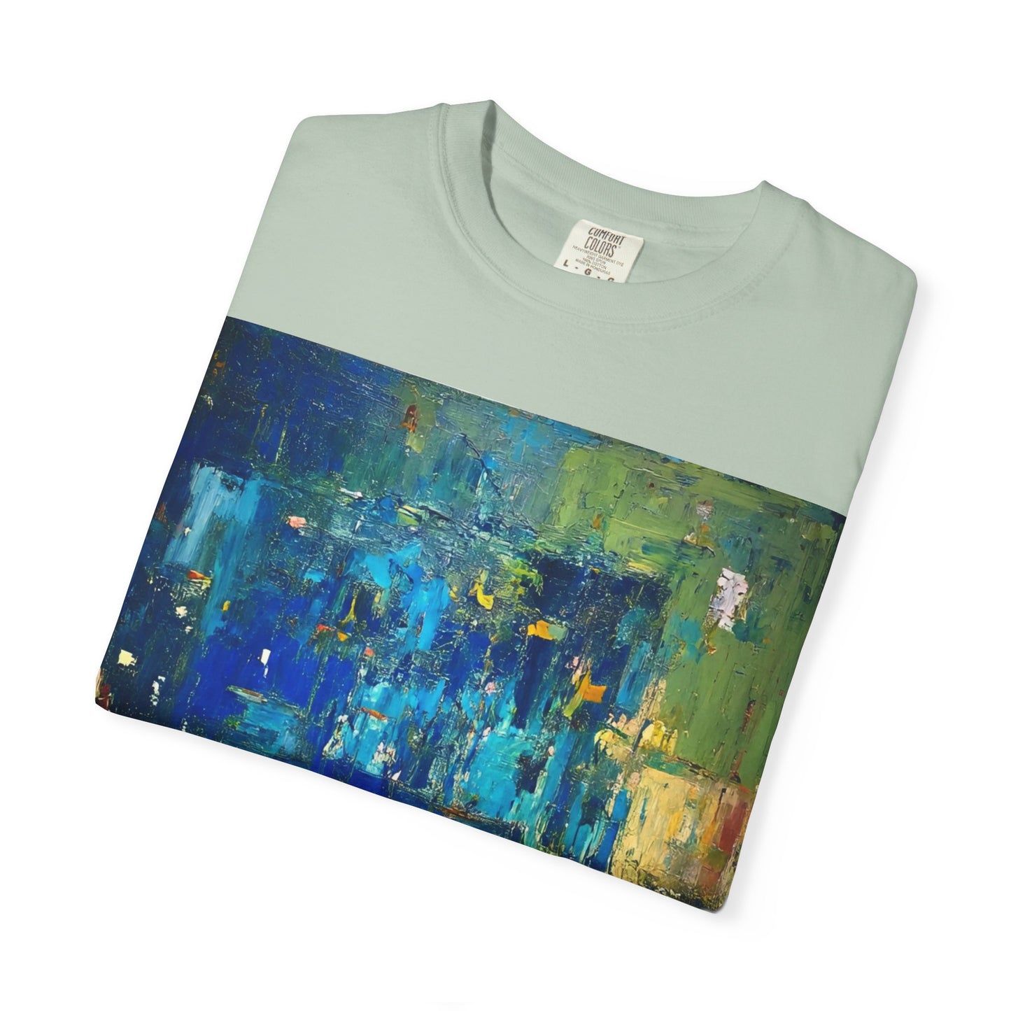Artistic Unisex T-Shirt, Colorful Abstract Tee, Casual Wear, Gift for Art Lovers, Summer Essential, Unique Graphic Shirt