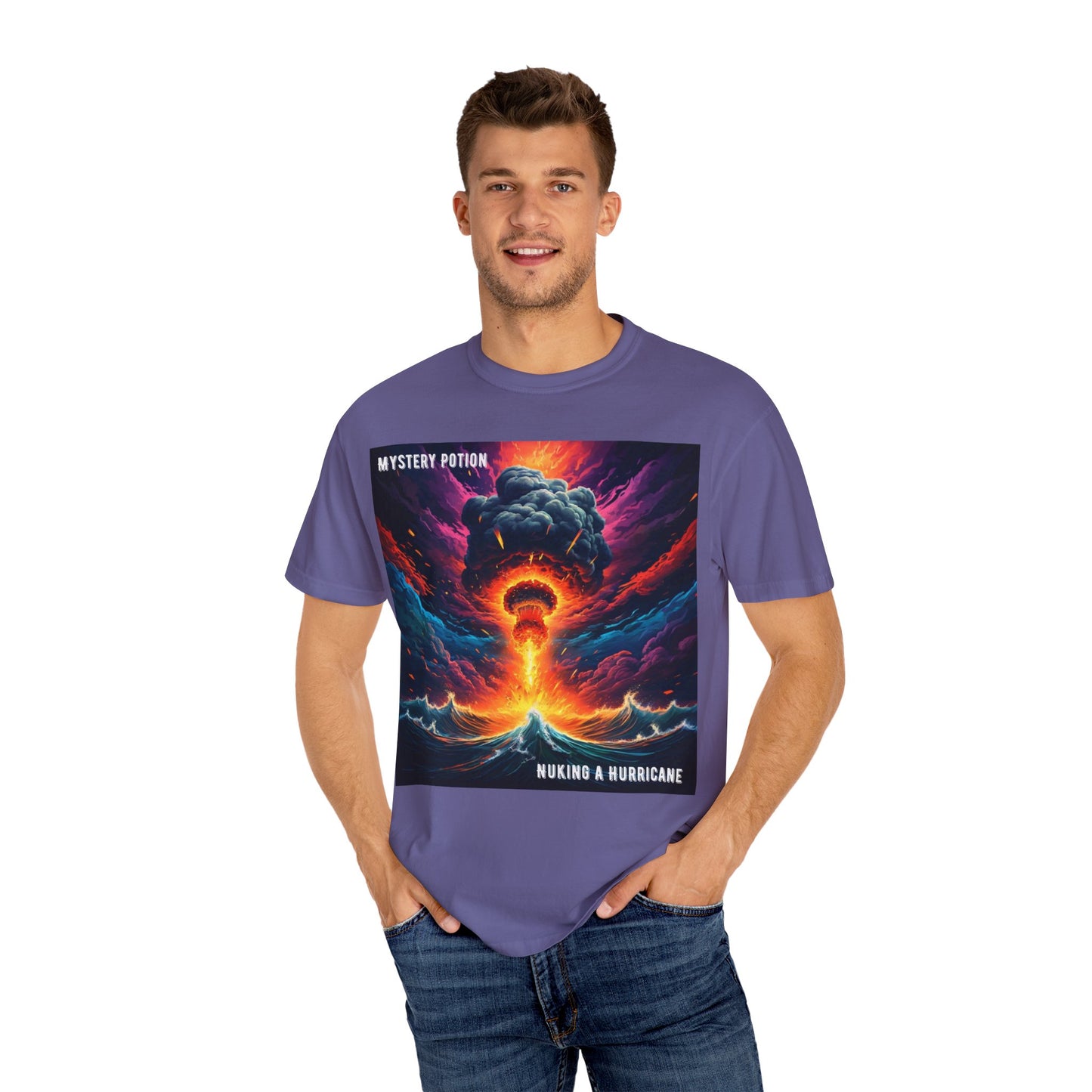 Vibrant Graphic Tee, Unisex T-Shirt with Unique Art, Perfect for Music Festivals, Casual Wear, Gift Idea, Vintage Style