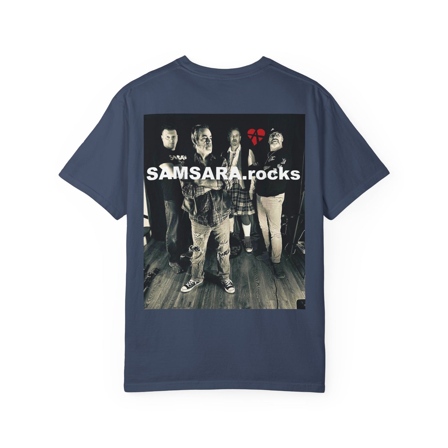 Samsara Rocks Unisex Music Graphic T-Shirt, Cool Band Tee, Vintage Concert Style, Perfect Gift for Music Lovers, Rock Festival Wear