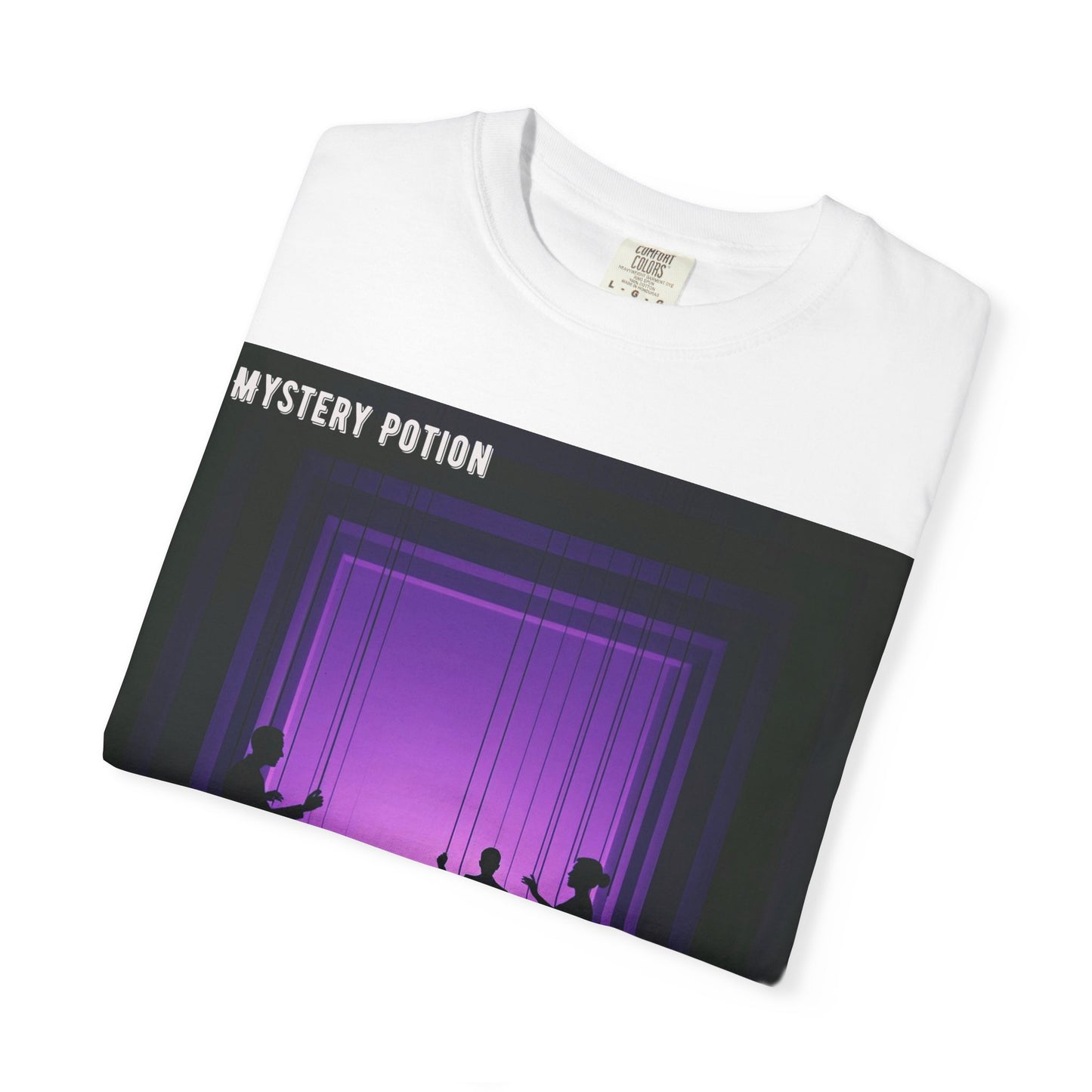 'They're Pulling the Strings' by Mystery Potion, Unisex T-Shirt - Playful Graphic Tee for Creative Souls, Perfect for a Fun Night Out, Gift for Art Lovers, Casual Wear, [...]