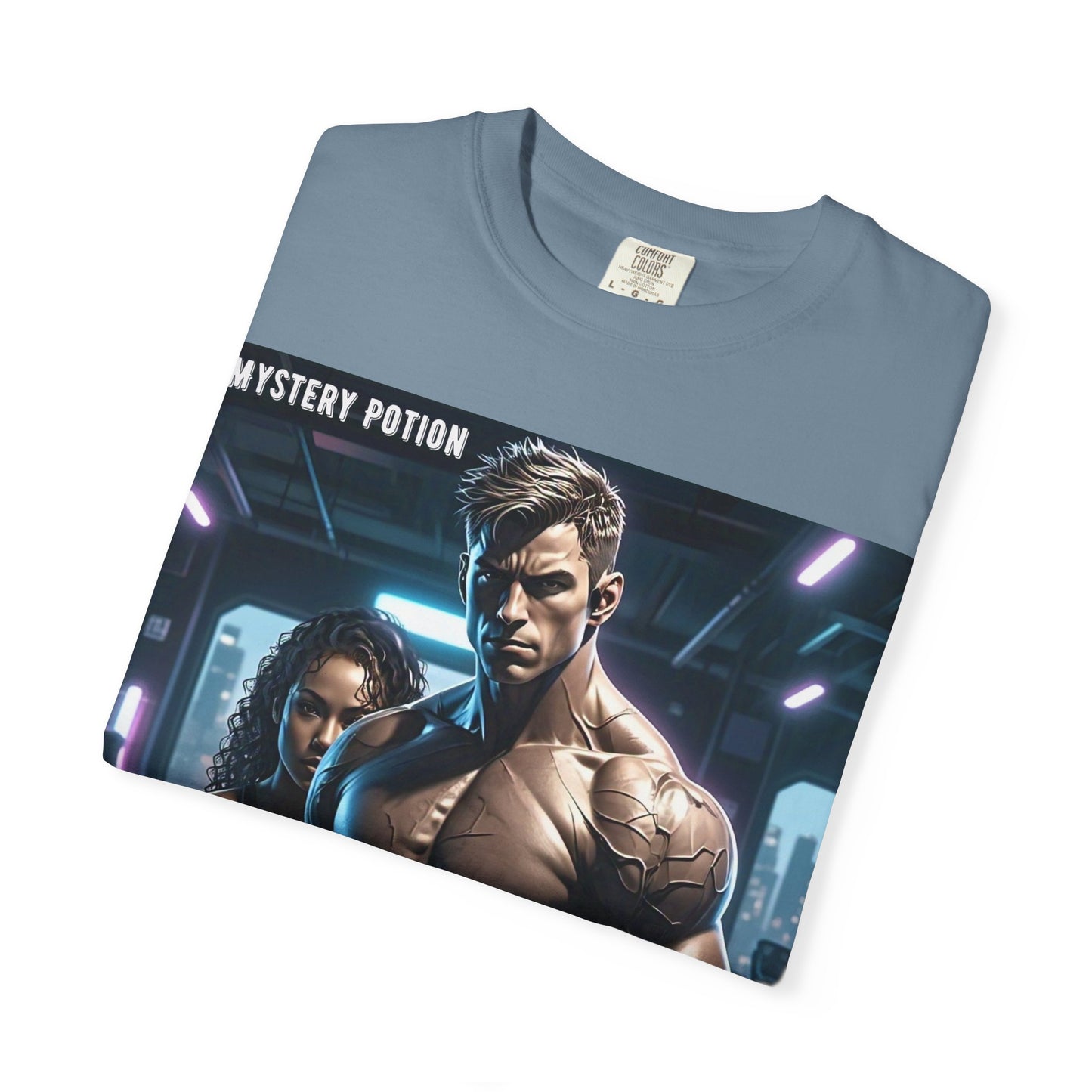 Mystery Potion Graphic T-Shirt - Unisex Casual Wear, Fitness Gift, Trendy Tee, Gamer Apparel, Everyday Style