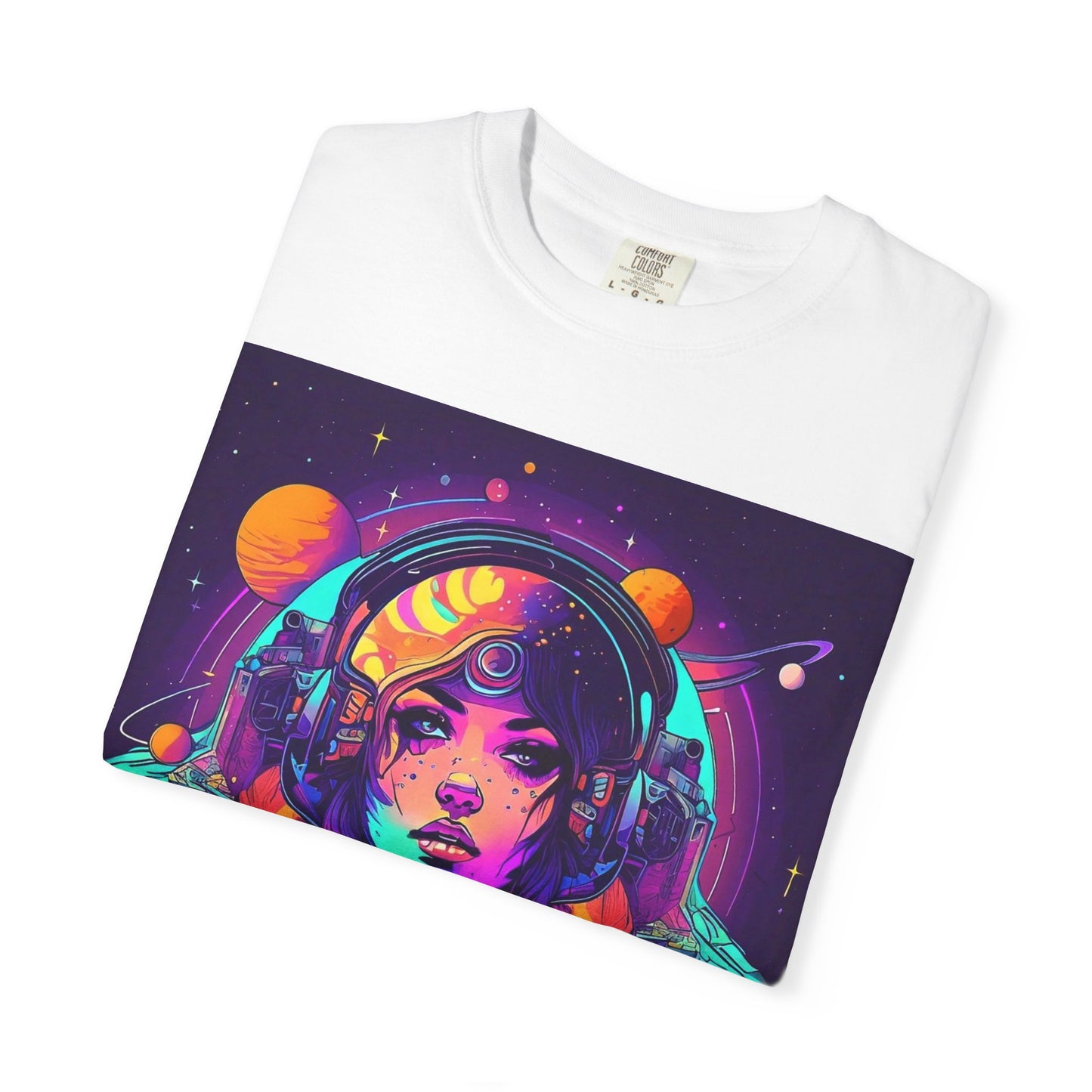 Astraluxe Unisex T-Shirt, Space Theme Tee, Gifts for Sci-Fi Lovers, Cosplay Costume, Festival Wear, Vintage Graphic Top