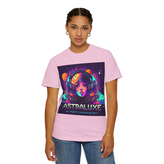 Astraluxe Unisex T-Shirt, Space Theme Tee, Gifts for Sci-Fi Lovers, Cosplay Costume, Festival Wear, Vintage Graphic Top