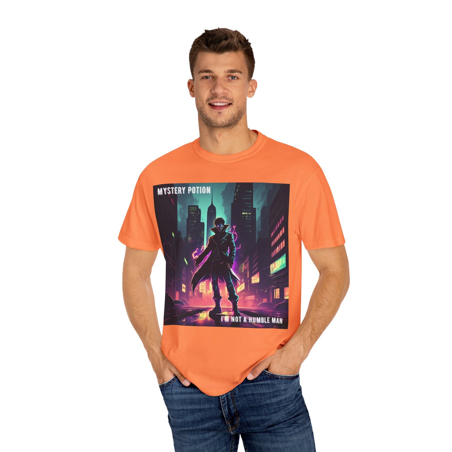 'I'm Not A Humble Man' Design, Mystery Potion Top Hit, Viral Musician's band T-shirt