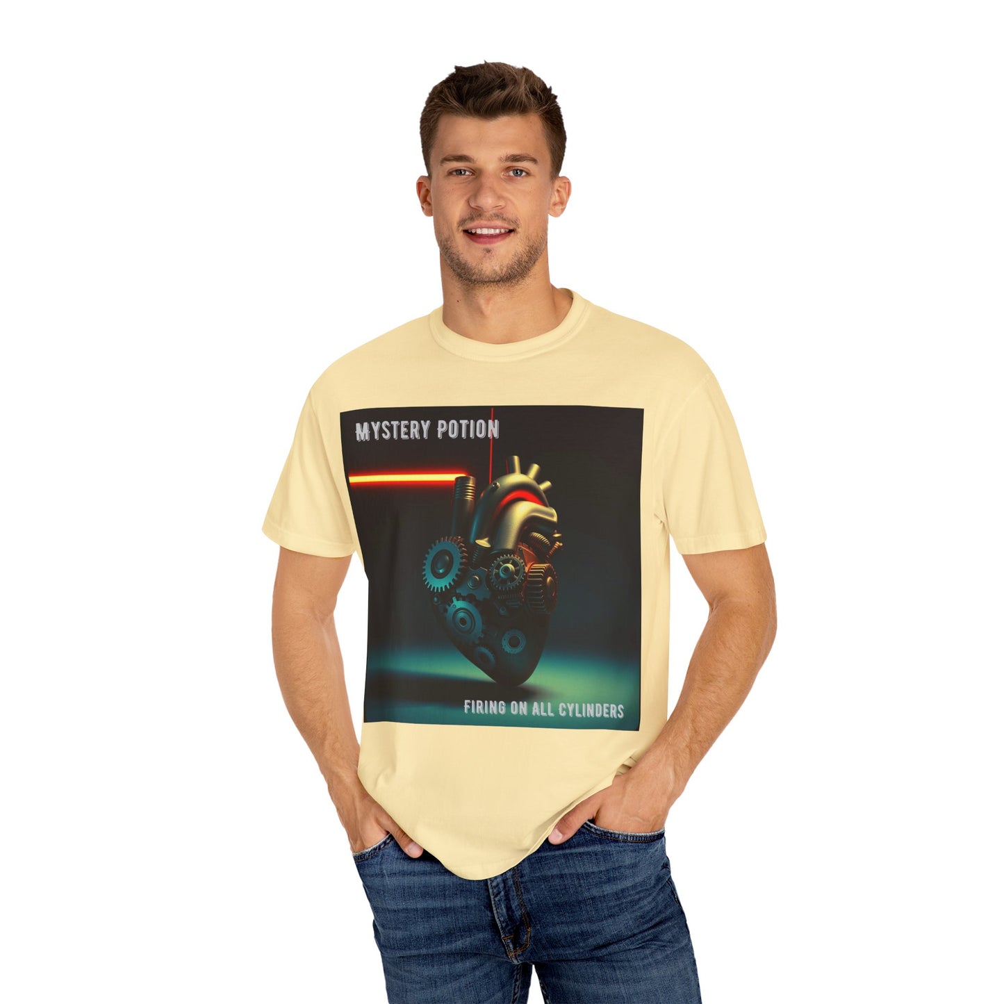 Mystery Potion Graphic T-shirt | Unisex Tee for Music Lovers, Gift for Friends, Casual Wear, Birthday Present, Unique Design
