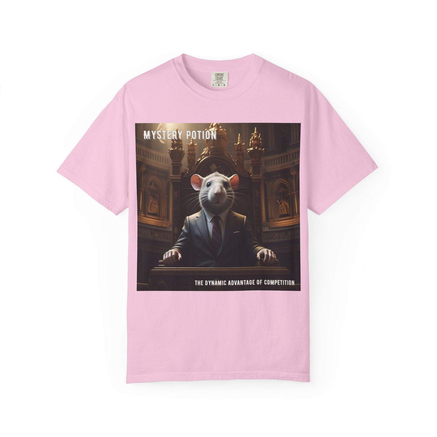 Mystery Potion Funny Unisex T-Shirt, Gift for Animal Lovers, Quirky Tee, Unique Graphic Shirt, Perfect for All Occasions