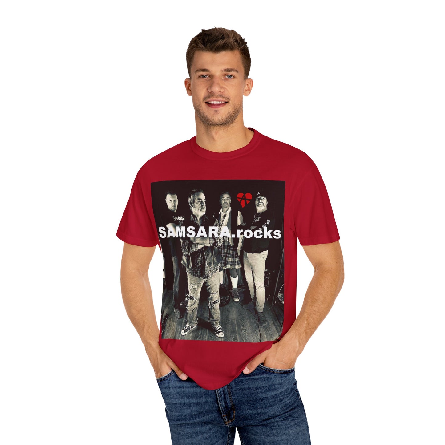 'Samsara Rocks' Official Unisex T-Shirt, Cool Band Tee, Music Lover Gift, Casual Style, Gift for Concert Goers, Rock Music Apparel