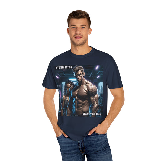 Mystery Potion Graphic T-Shirt - Unisex Casual Wear, Fitness Gift, Trendy Tee, Gamer Apparel, Everyday Style