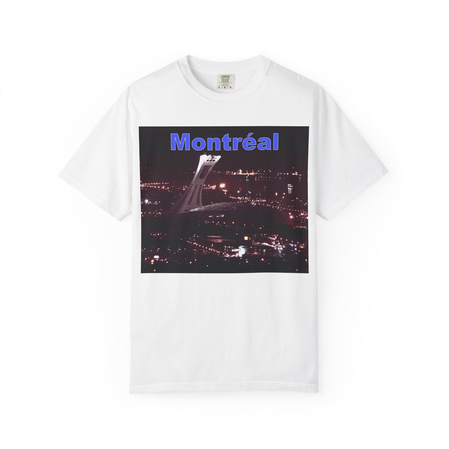 Montreal Night Skyline Unisex T-Shirt, City Love Tee, Travel Shirt, Gift for Her, Vintage Graphic Top