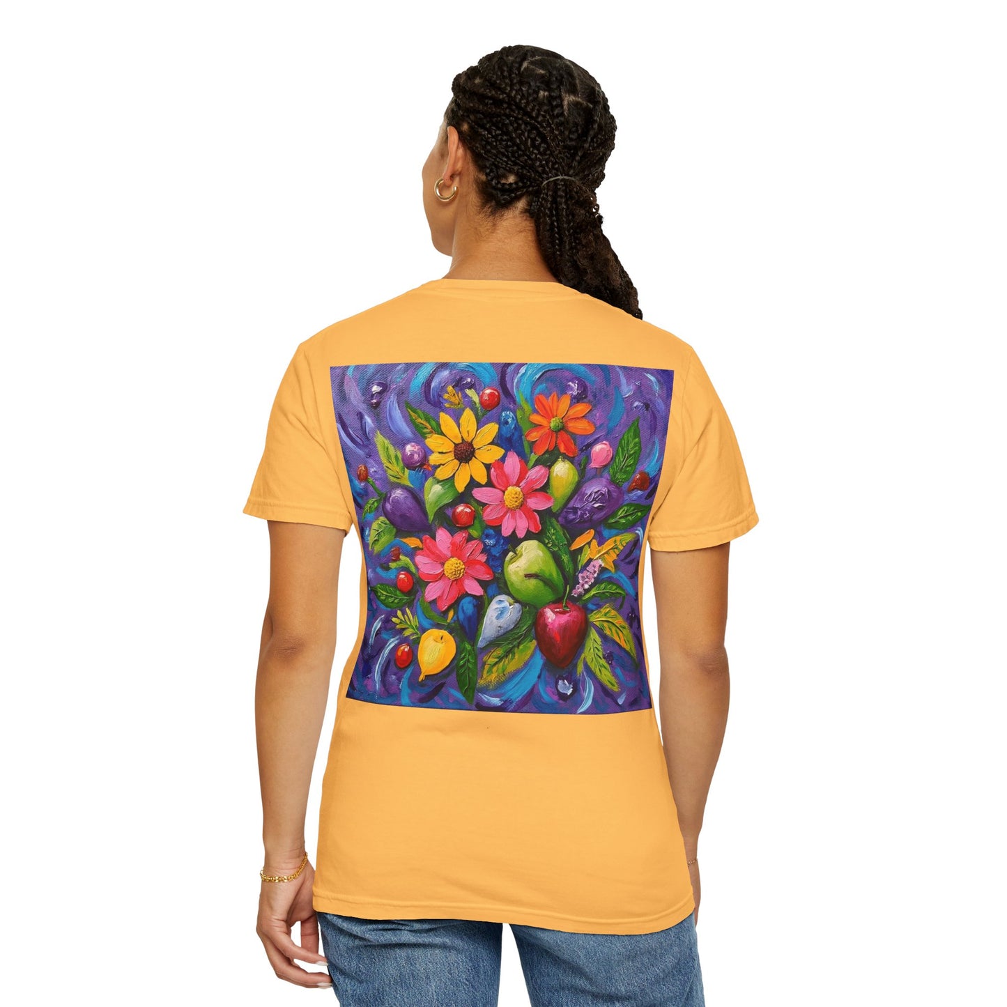 Vibrant Floral Art T-Shirt | Unisex Garment-Dyed Tees | Gift for Garden Lovers | Casual Wear for All Seasons | Summer Vibes | Unique [...]