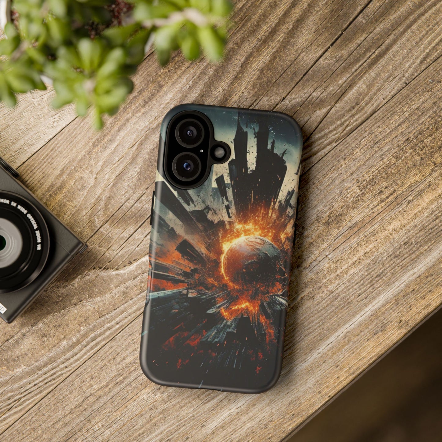 Apocalypse Tough Cases - Adventurous Phone Case, Cosmic Explosion Design, Perfect for Gamers, Space Lovers, Unique Gift Idea, Stylish Protection