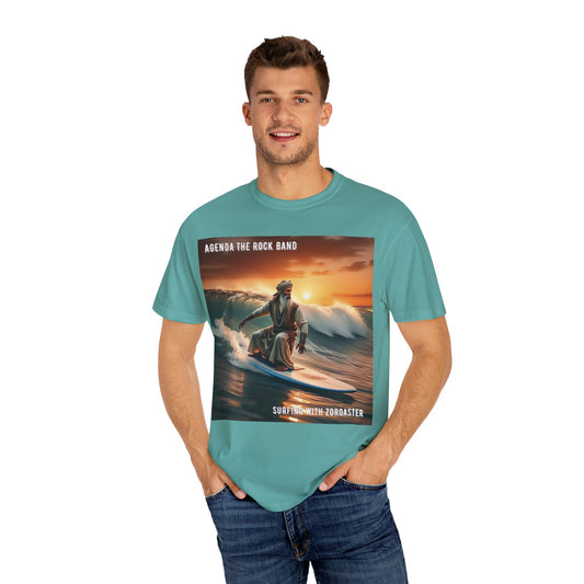 Surfing Rock Band T-Shirt, Unisex Vintage Tee, Casual Summer Wear, Perfect for Music Lovers, Beach Days, Concerts