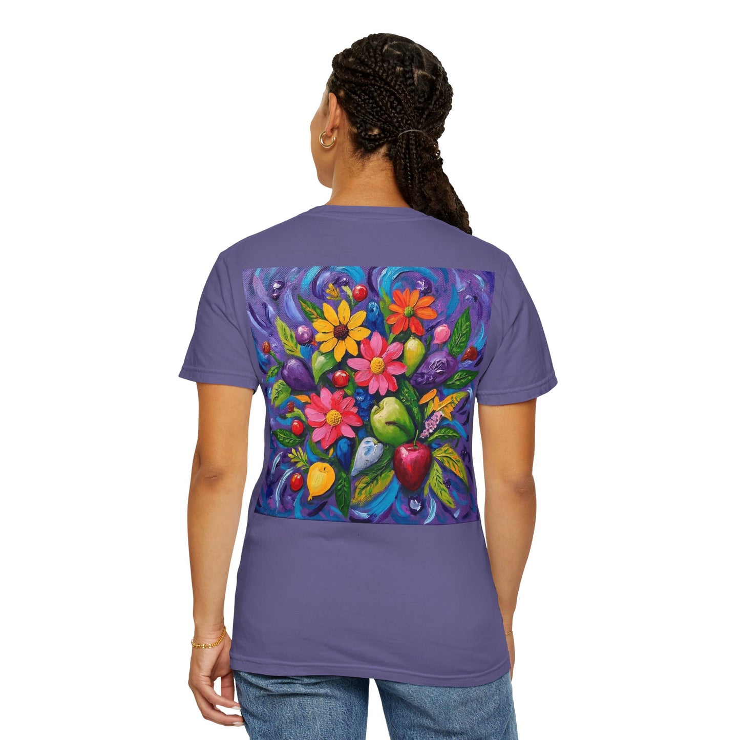 Vibrant Floral Art T-Shirt | Unisex Garment-Dyed Tees | Gift for Garden Lovers | Casual Wear for All Seasons | Summer Vibes | Unique [...]
