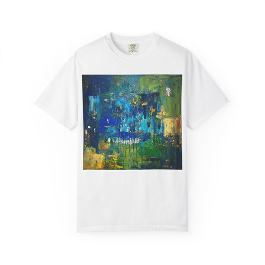Artistic Unisex T-Shirt, Colorful Abstract Tee, Casual Wear, Gift for Art Lovers, Summer Essential, Unique Graphic Shirt