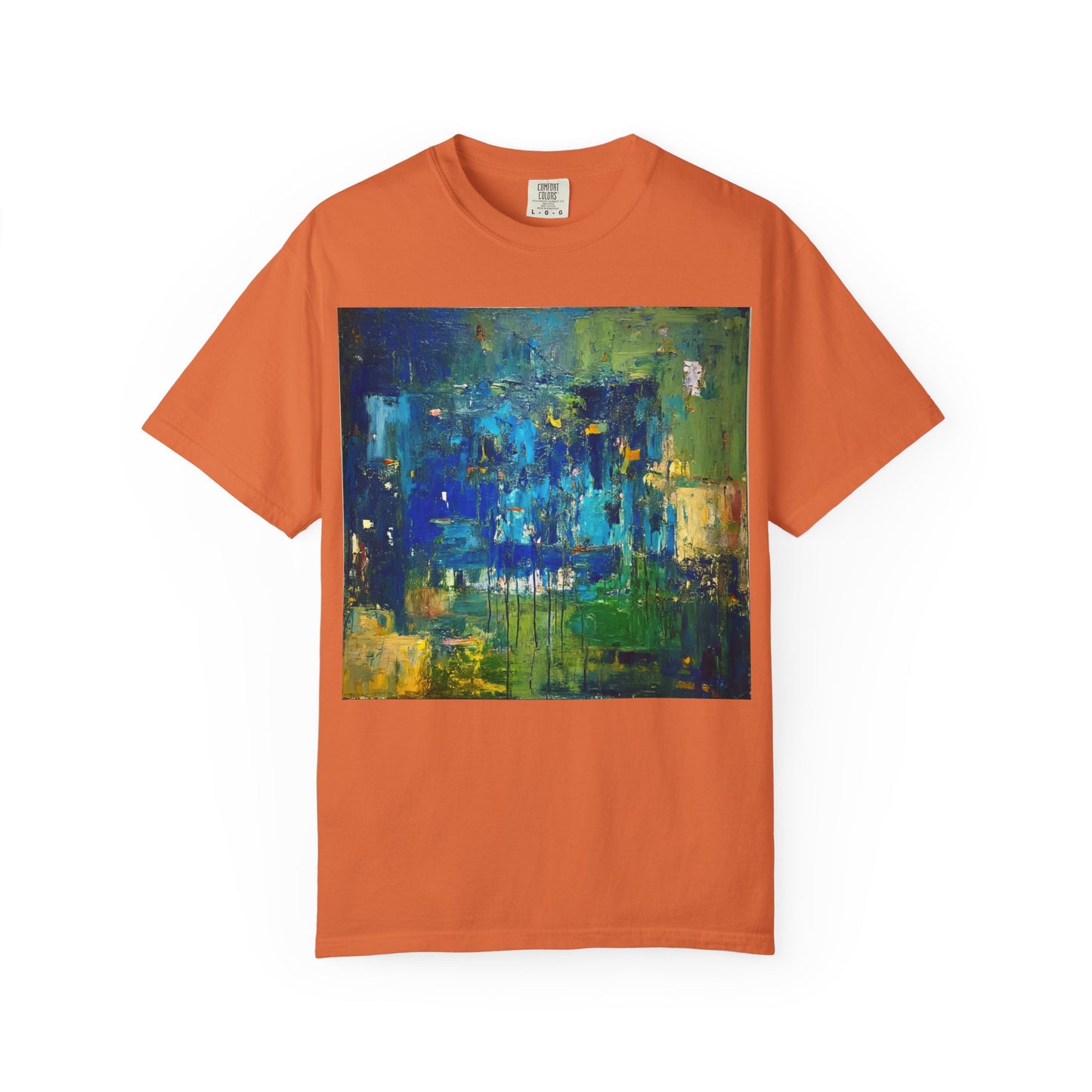 Artistic Unisex T-Shirt, Colorful Abstract Tee, Casual Wear, Gift for Art Lovers, Summer Essential, Unique Graphic Shirt