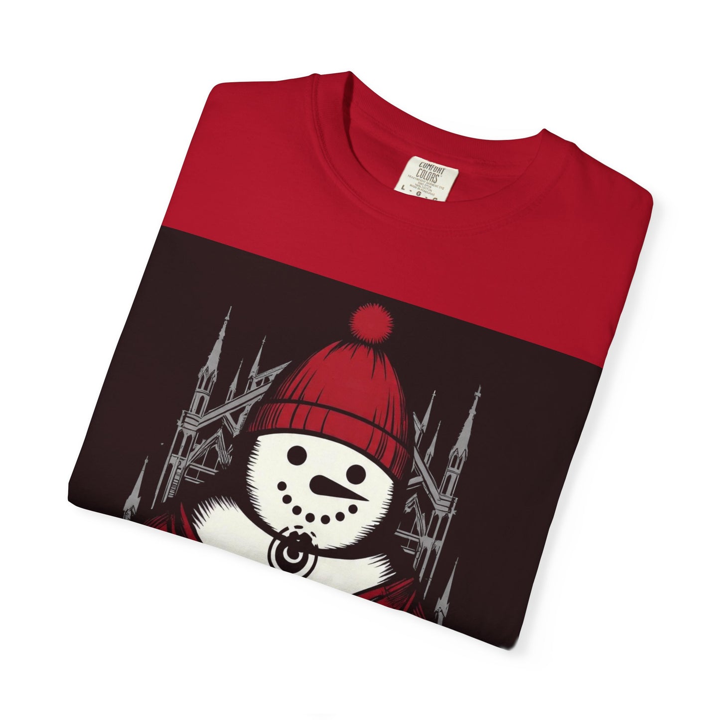 Carnaval de Québec Post-Goth T-shirt, Unisex Graphic Tee, Winter Festival Apparel, Holiday Gifts, Comfortable Everyday Wear