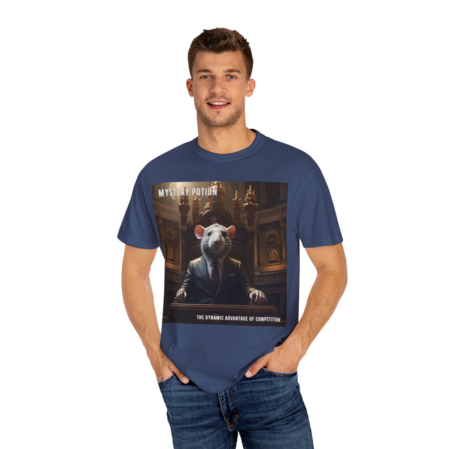 Mystery Potion Funny Unisex T-Shirt, Gift for Animal Lovers, Quirky Tee, Unique Graphic Shirt, Perfect for All Occasions