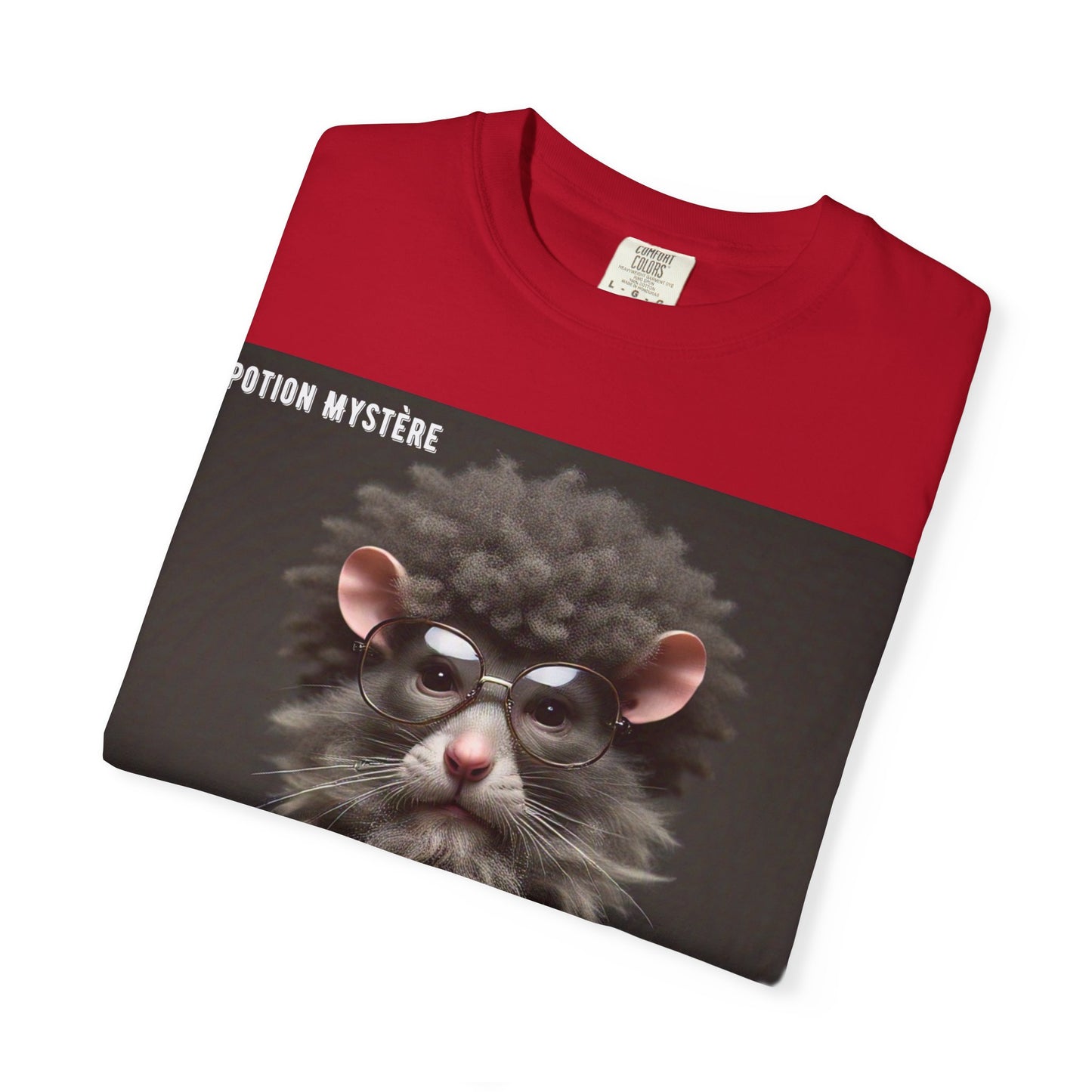 Doc Mailloux by Potion Mystère, Rat Graphic T-Shirt, Unisex Funny Tee, Gift for Animal Lovers, Unique Vintage Style Clothing, Statement Tee for Parties