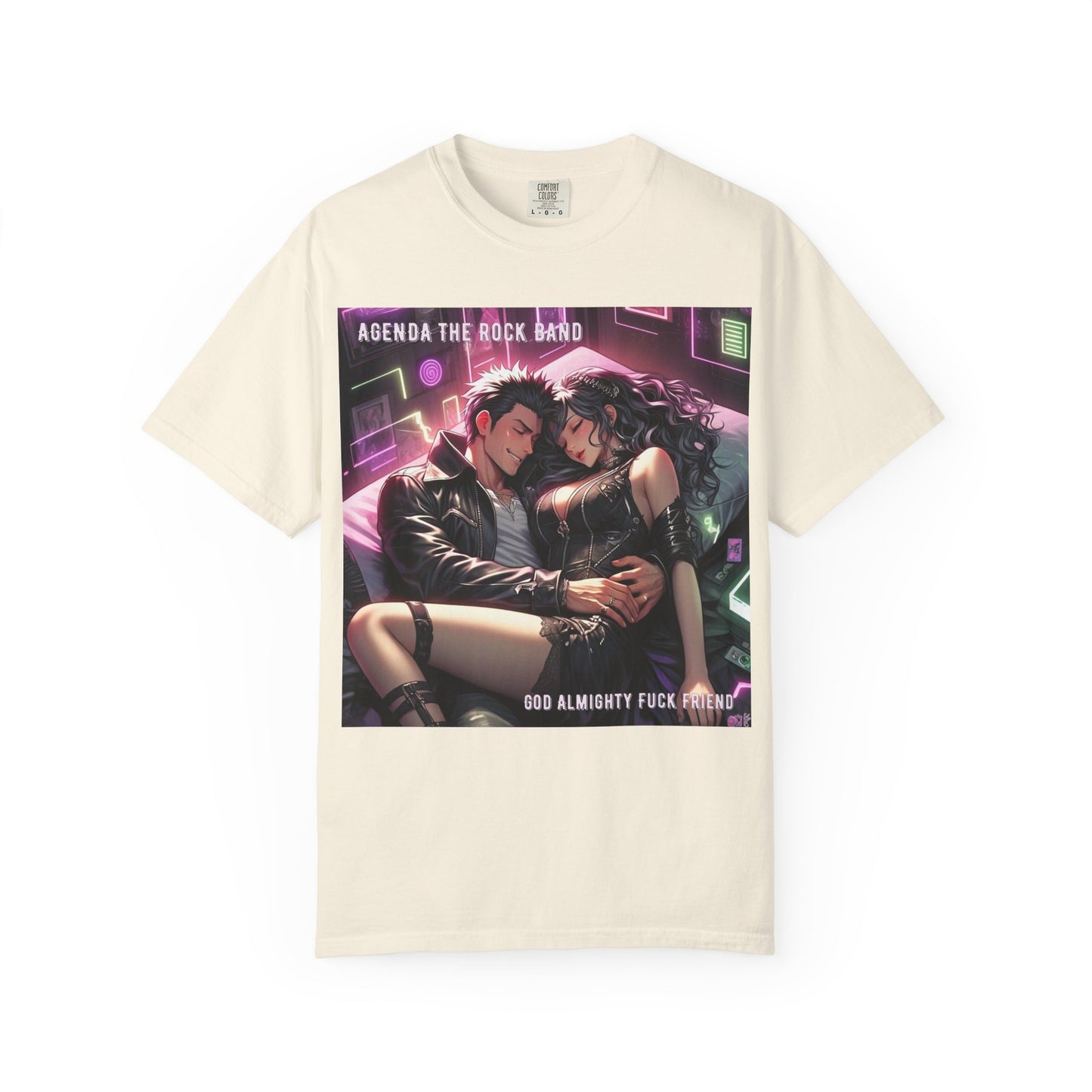 Rock Band Explicit Graphic T-Shirt, Vintage Music Tee, Unisex Kurt Cobain Shirt, Retro Style Apparel, Perfect for Concerts or Gifting