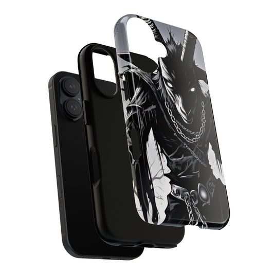 GOAT of Goth Tough Cases - Unique Artistic Phone Case, Dark Fantasy Style, Gift Idea for Gamers, Protection & Style for Everyday Use, Phone Accessory