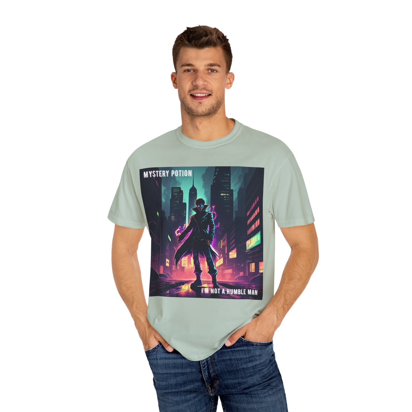 'I'm Not A Humble Man' Design, Mystery Potion Top Hit, Viral Musician's band T-shirt