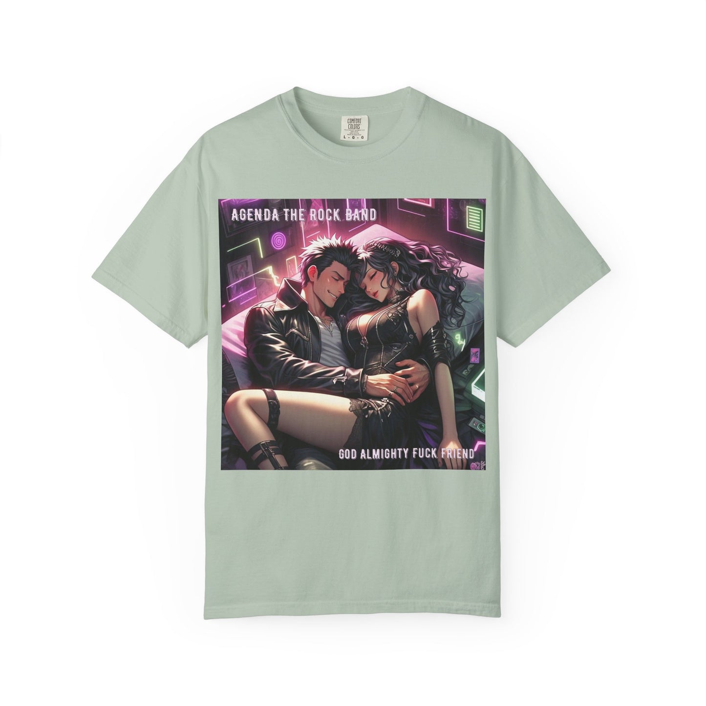 Rock Band Explicit Graphic T-Shirt, Vintage Music Tee, Unisex Kurt Cobain Shirt, Retro Style Apparel, Perfect for Concerts or Gifting