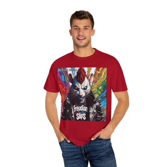 Freudian Slips by Mystery Potion Colorful Graphic T-Shirt with Psychedelic Design, Unisex Fashion Tee, Unique Streetwear Gift, Vintage-Inspired Top, Festival Style [...]