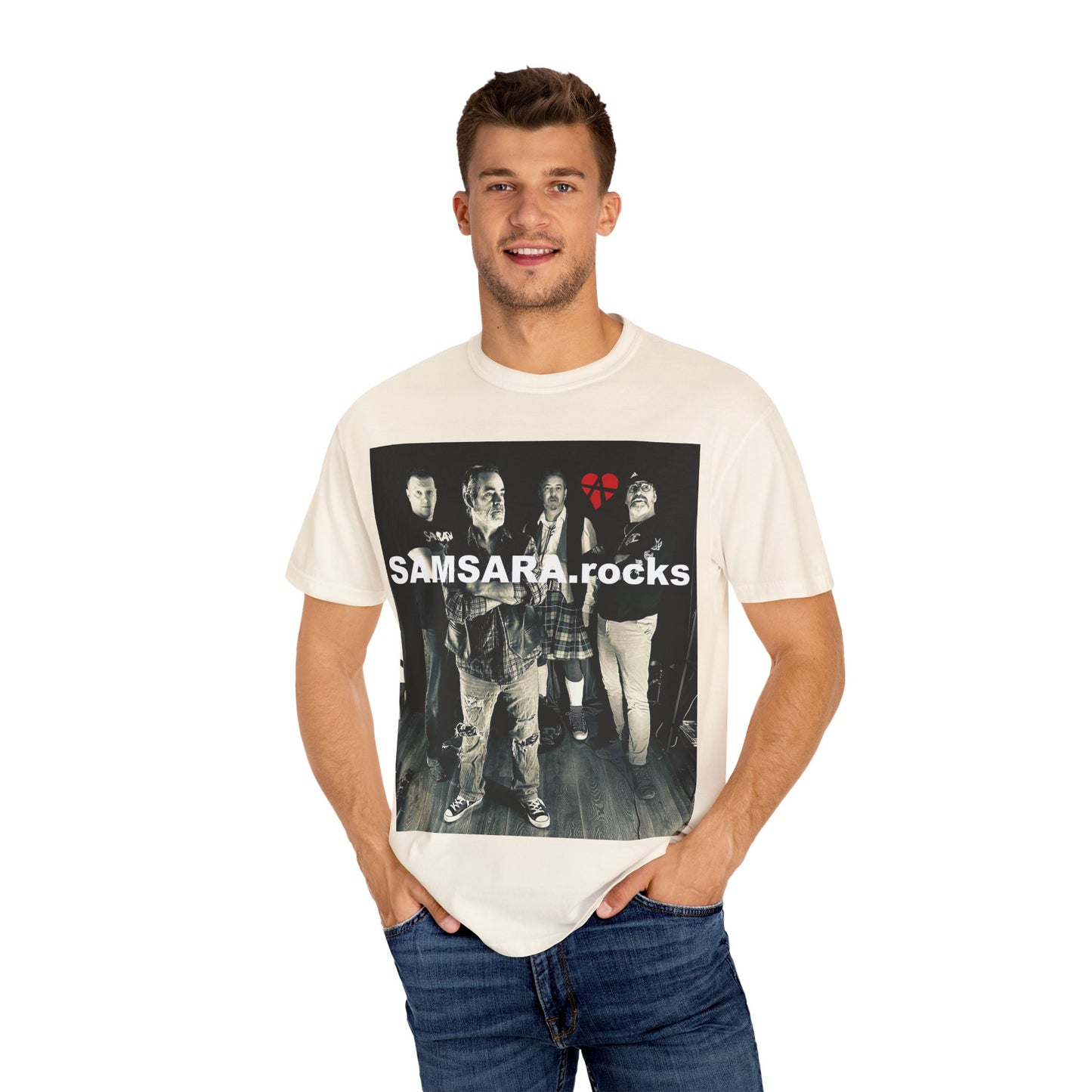 'Samsara Rocks' Official Unisex T-Shirt, Cool Band Tee, Music Lover Gift, Casual Style, Gift for Concert Goers, Rock Music Apparel