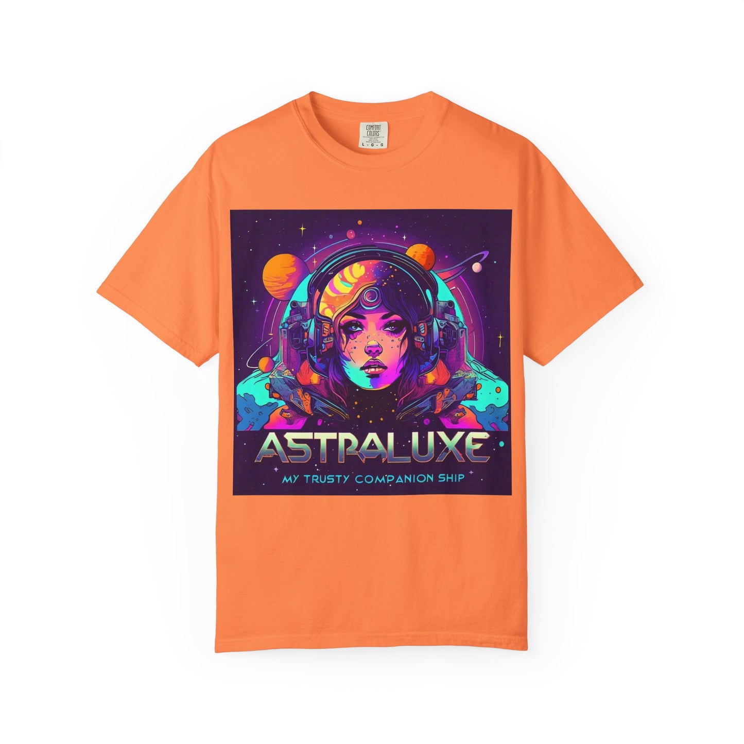 Astraluxe Unisex T-Shirt, Space Theme Tee, Gifts for Sci-Fi Lovers, Cosplay Costume, Festival Wear, Vintage Graphic Top