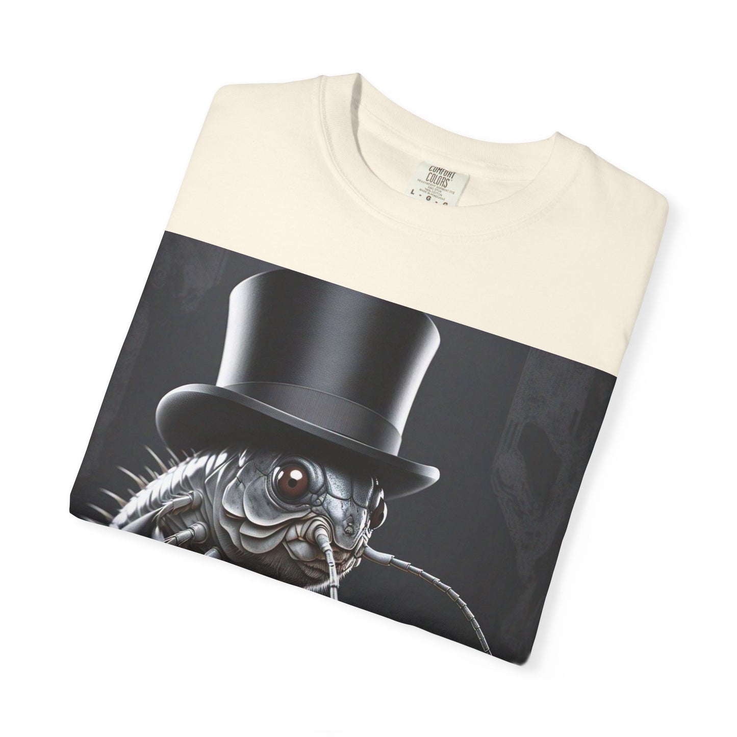 Whimsical Silver Fish Gentleman T-shirt | Fun Gift for Aquatic Lovers, Unique Humor Shirt, Casual Wear, Creative Outfit
