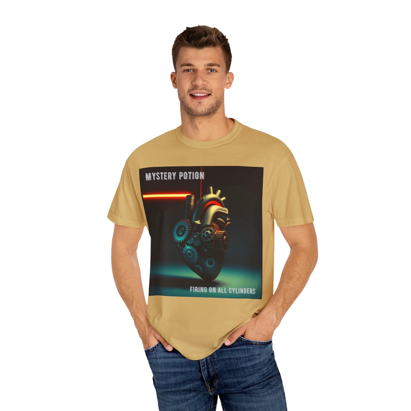 Mystery Potion Graphic T-shirt | Unisex Tee for Music Lovers, Gift for Friends, Casual Wear, Birthday Present, Unique Design
