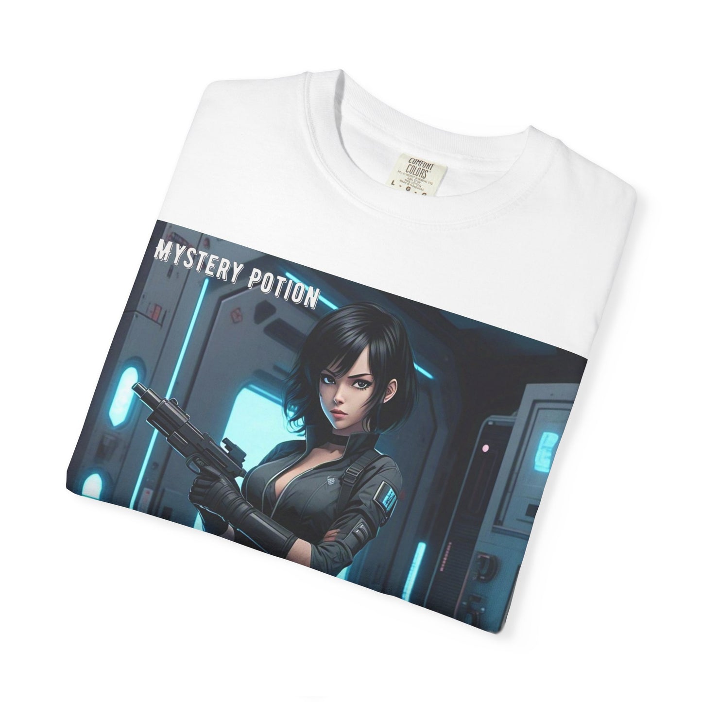 Mystery Potion Graphic Tee, Gamer T-Shirt, Unisex Clothing, Casual Wear, Birthday Gift, Top Secret Access Shirt