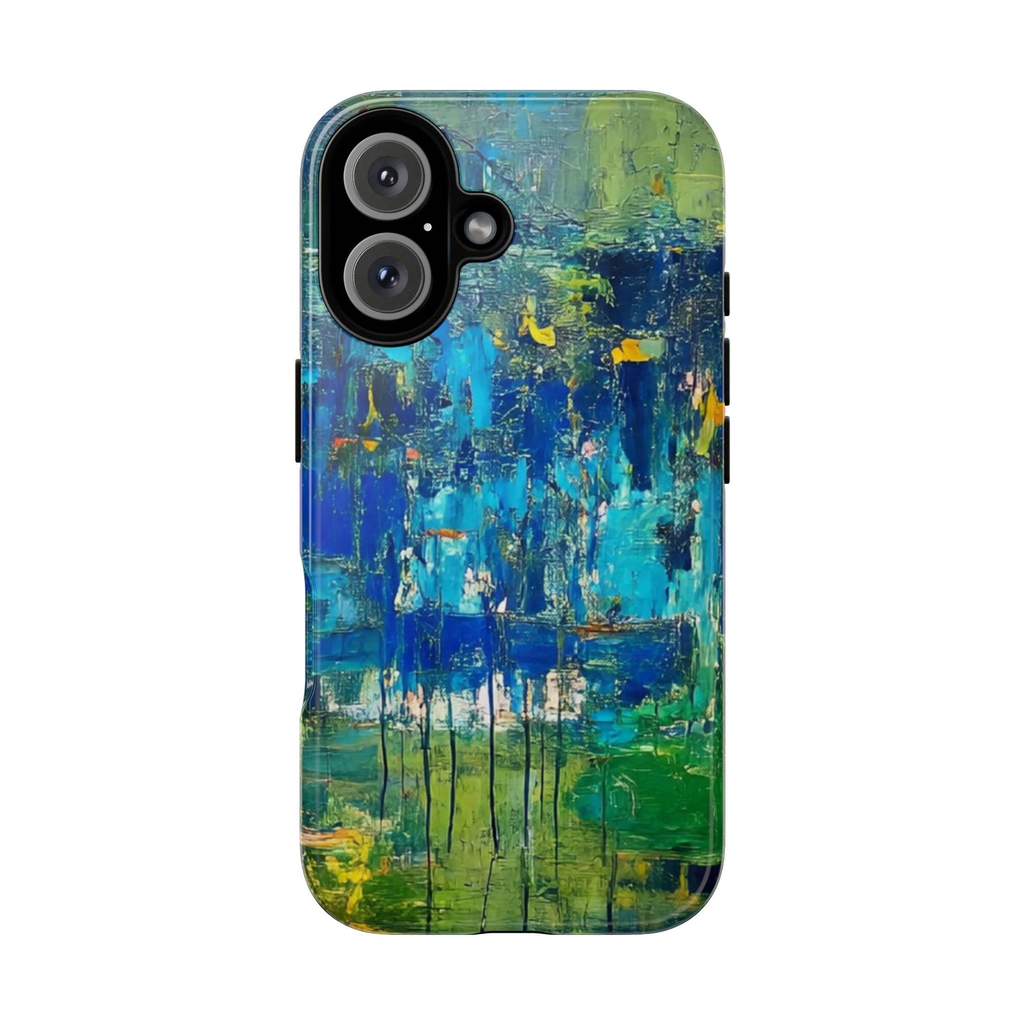 Artistic Phone Case, Colorful Protective Cover, Unique Smartphone Accessory, Trendy Gift for Tech Lovers, Vibrant Artwork Case