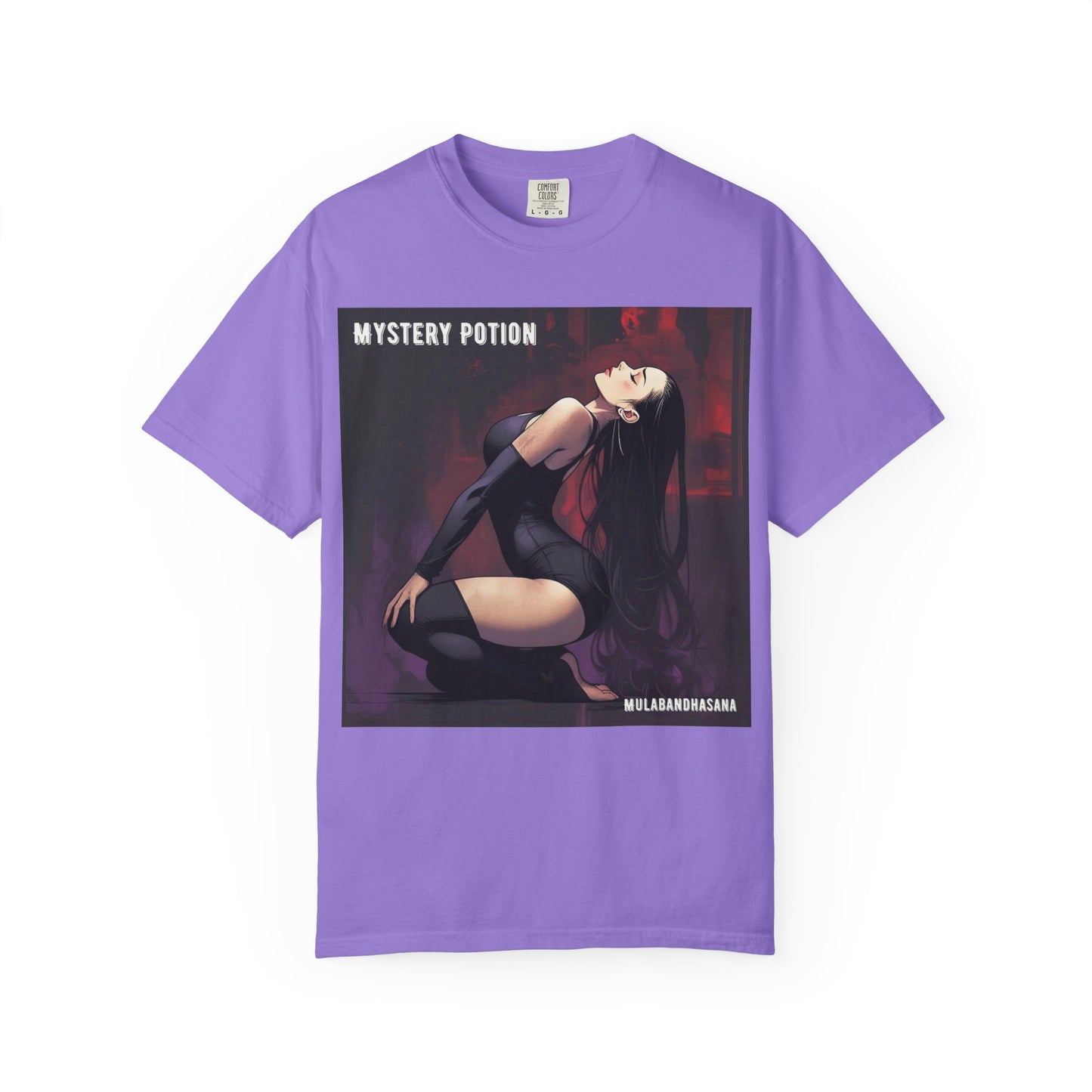 Mystical Mystery Potion Unisex T-Shirt, Yoga Graphic Tee, Unique Gift, Halloween Apparel, Vintage Style, Casual Wear
