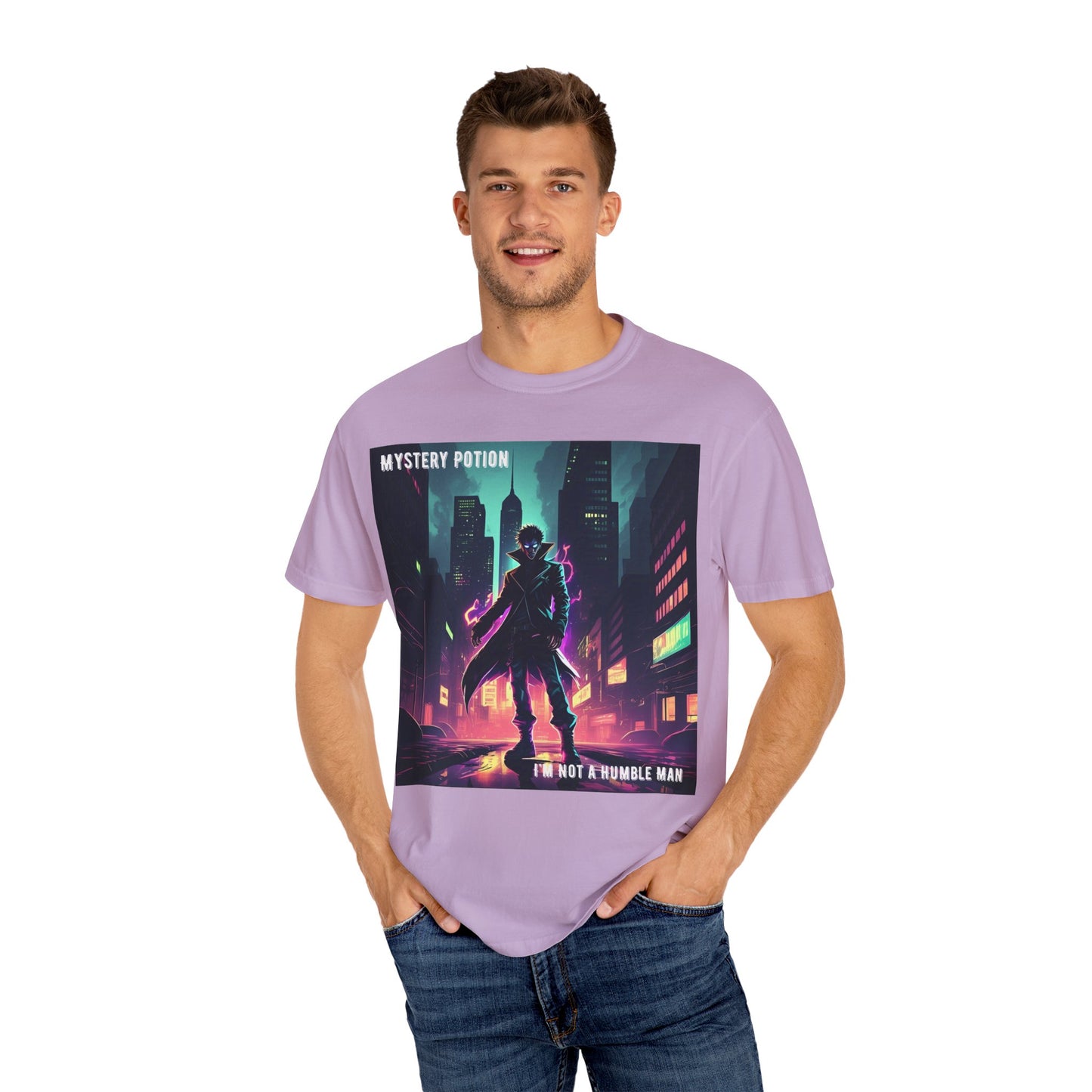 'I'm Not A Humble Man' Design, Mystery Potion Top Hit, Viral Musician's band T-shirt