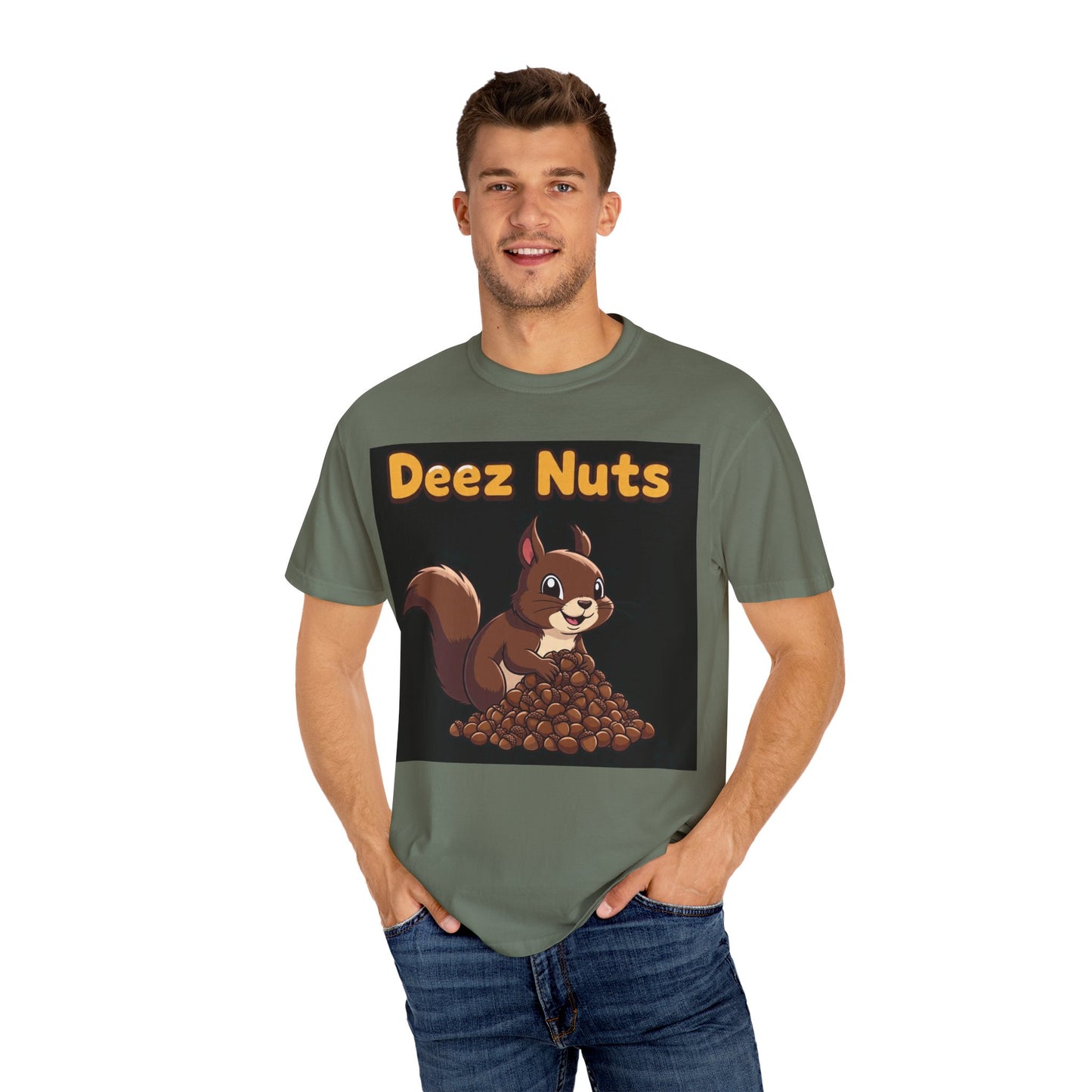 Funny Squirrel T-Shirt, Humor Tee for Friends, Gift for Nut Lovers, Quirky Apparel for Casual Outings, Perfect for Birthdays
