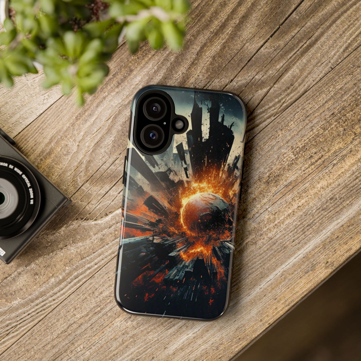 Apocalypse Tough Cases - Adventurous Phone Case, Cosmic Explosion Design, Perfect for Gamers, Space Lovers, Unique Gift Idea, Stylish Protection