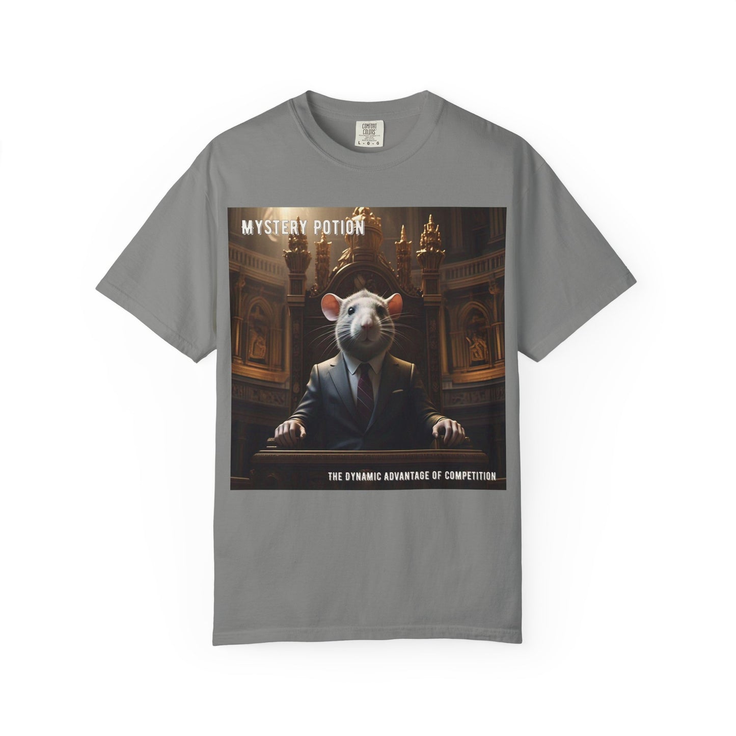 Mystery Potion Funny Unisex T-Shirt, Gift for Animal Lovers, Quirky Tee, Unique Graphic Shirt, Perfect for All Occasions