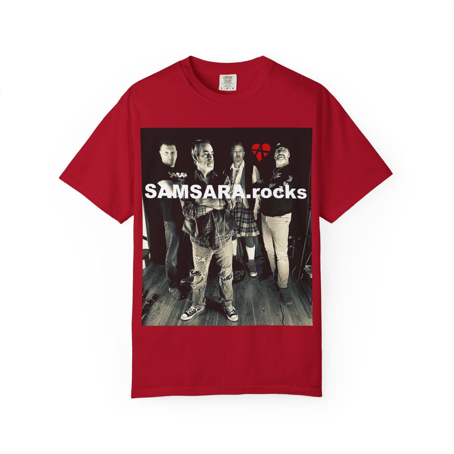 'Samsara Rocks' Official Unisex T-Shirt, Cool Band Tee, Music Lover Gift, Casual Style, Gift for Concert Goers, Rock Music Apparel