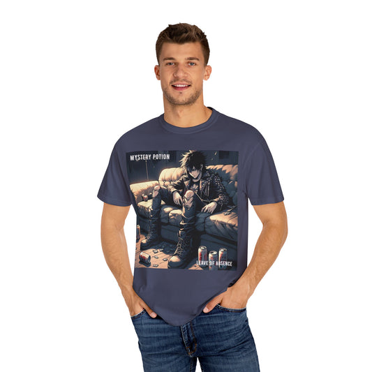 'Leave of Absence' by Mystery Potion Graphic T-Shirt, Unisex Casual Tee, Anime Merchandise, Gift for Fans, Streetwear Style