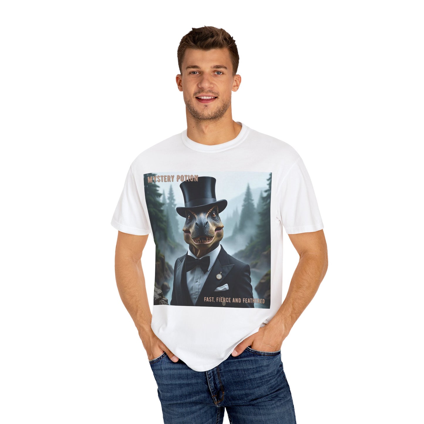 Mystery Potion T-shirt, Quirky Animal Graphic Tee, Fun Gift for Nature Lovers, Unique Fashion Statement, Casual Wear, Unisex Graphic Tee