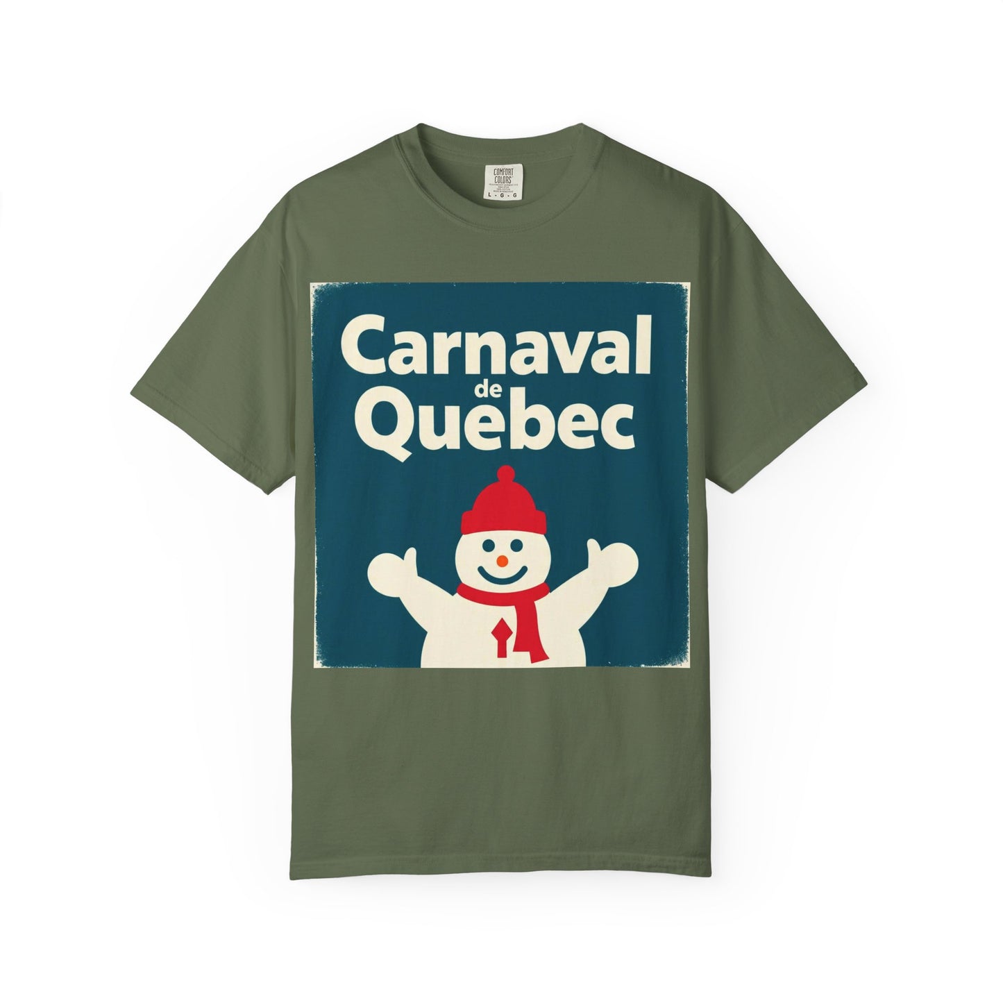 Quebec Carnaval Unisex T-Shirt, Winter Festival Tee, Handmade Vacation Souvenir, Holiday Gift Apparel, Quebec Celebration Shirt